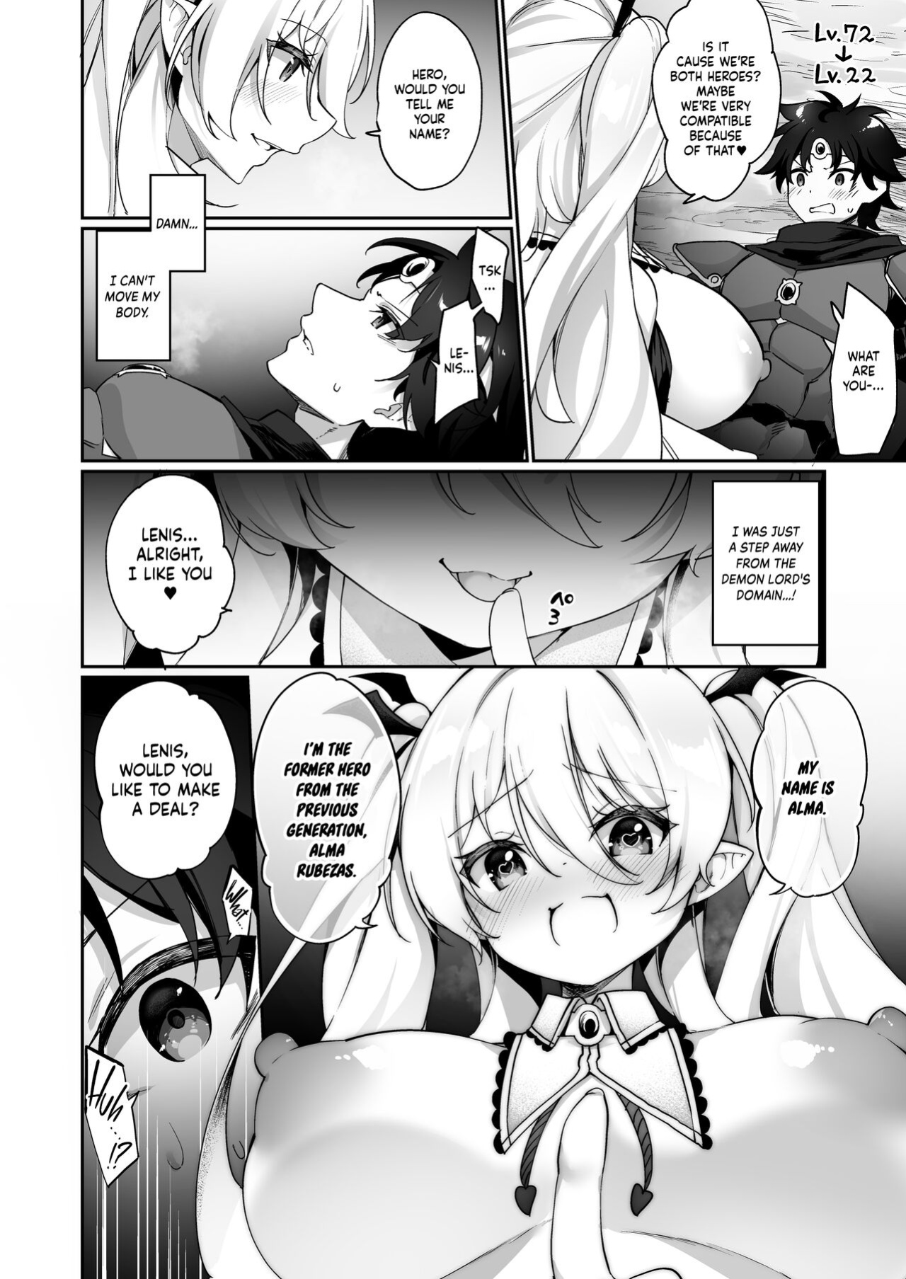 [Slime no Kanmuri (Kanmuri)] Maou ni Idonda Yuusha ga Succubus ni Ochite iku Hanashi | The Hero That Defeated the Demon Lord ♂ Falls Into a Succubus [Kinsei Translations]