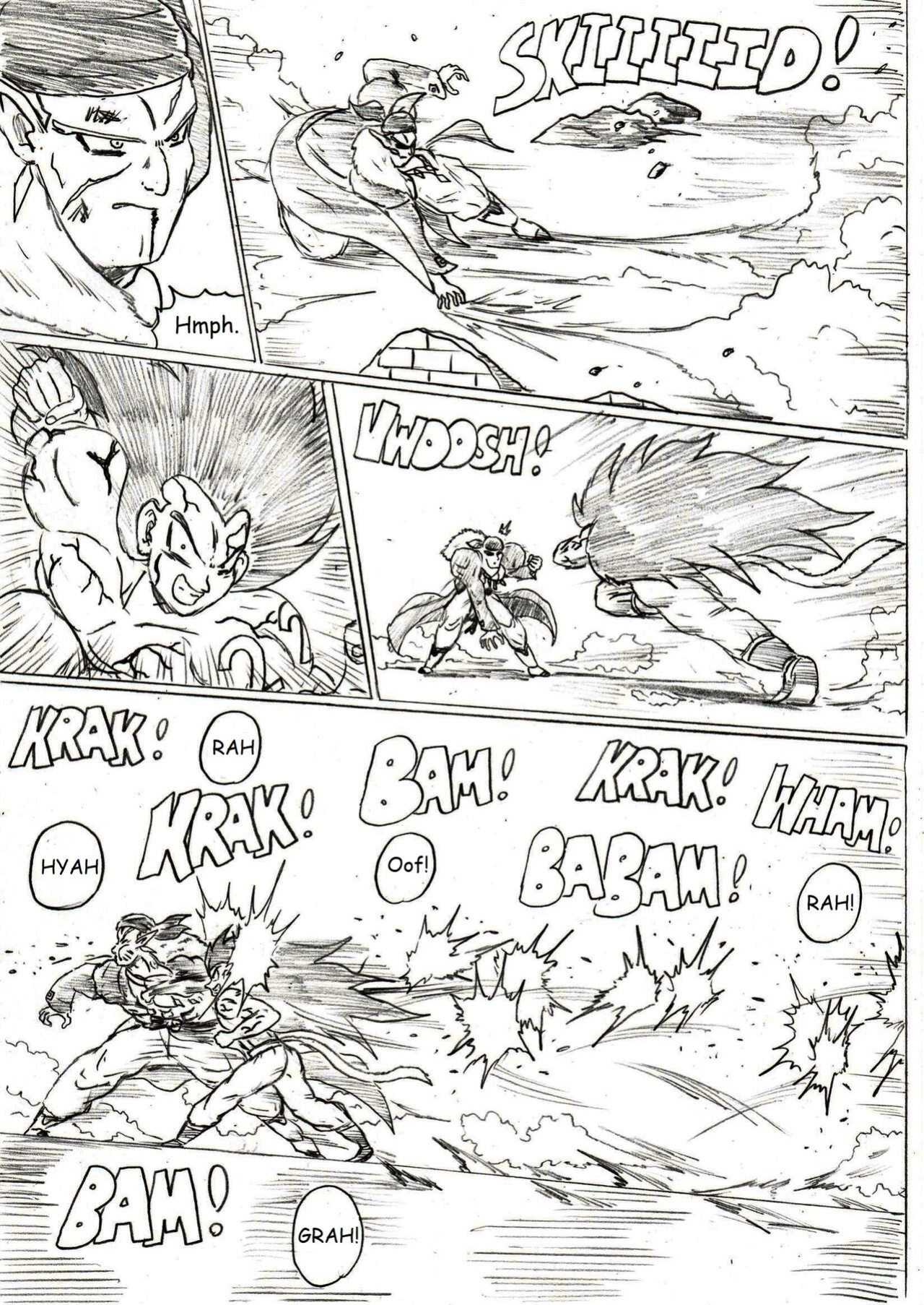 [TheWriteFiction] Dragonball Z Golden Age - Chapter 5 - Teamwork
