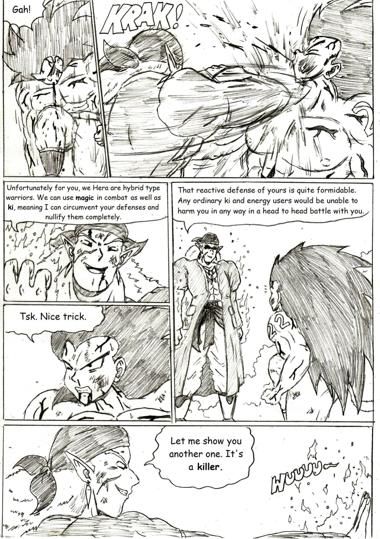 [TheWriteFiction] Dragonball Z Golden Age - Chapter 5 - Teamwork