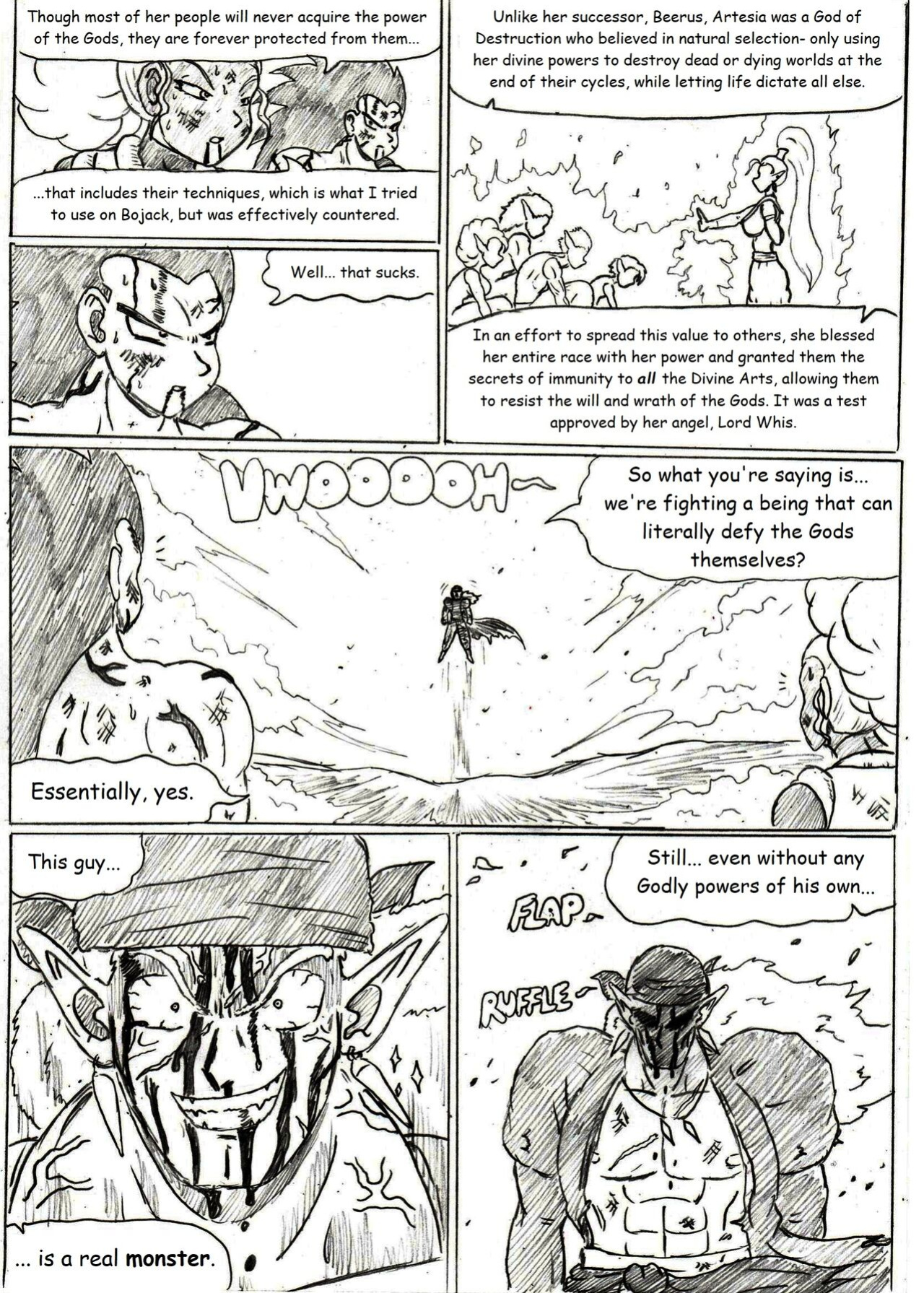 [TheWriteFiction] Dragonball Z Golden Age - Chapter 5 - Teamwork