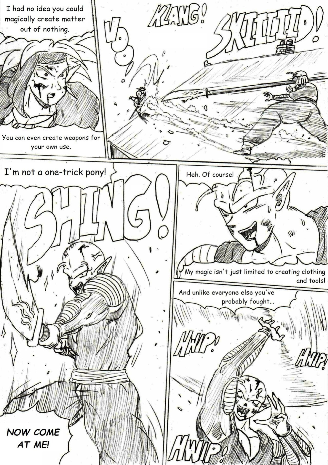 [TheWriteFiction] Dragonball Z Golden Age - Chapter 5 - Teamwork