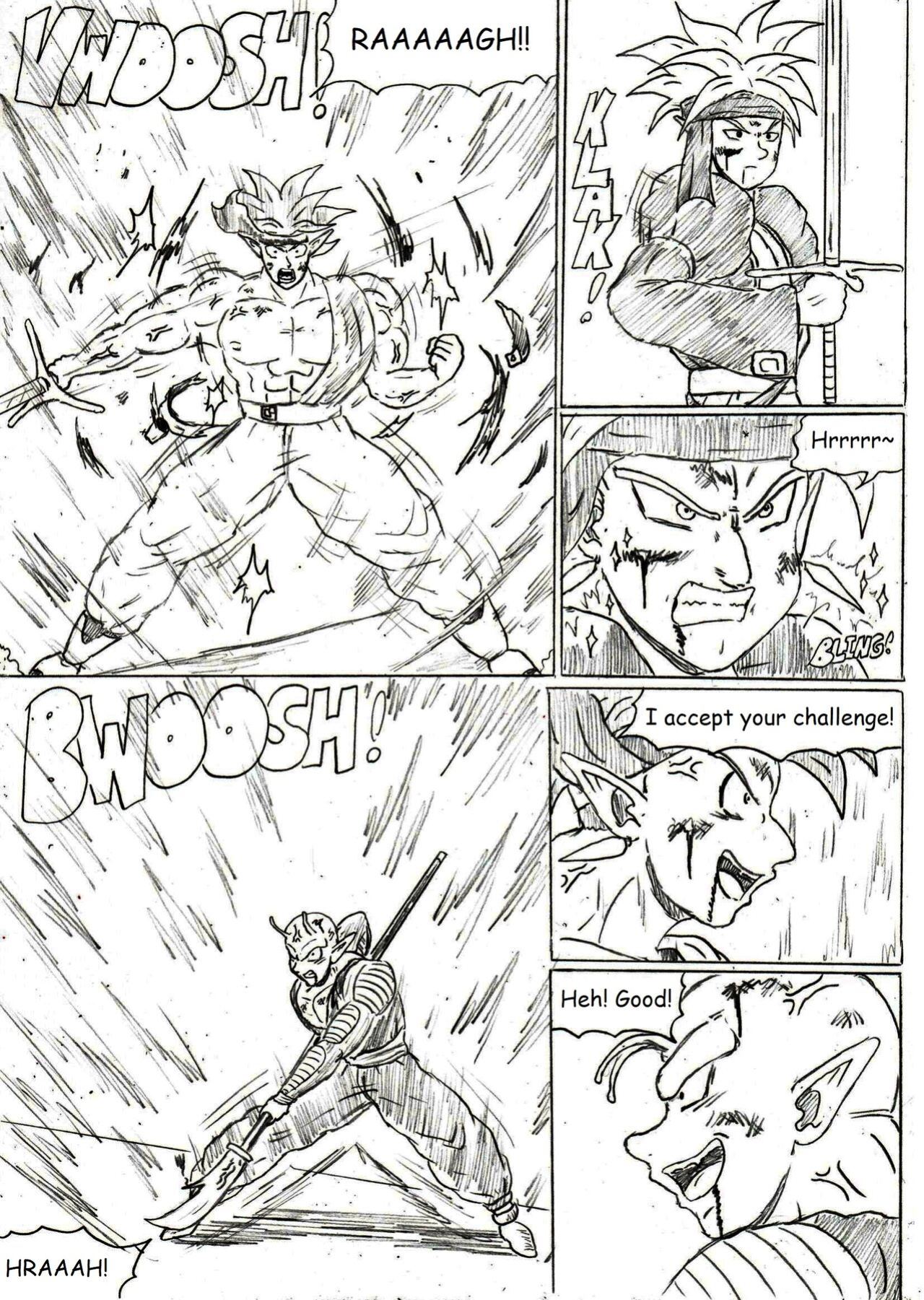 [TheWriteFiction] Dragonball Z Golden Age - Chapter 5 - Teamwork