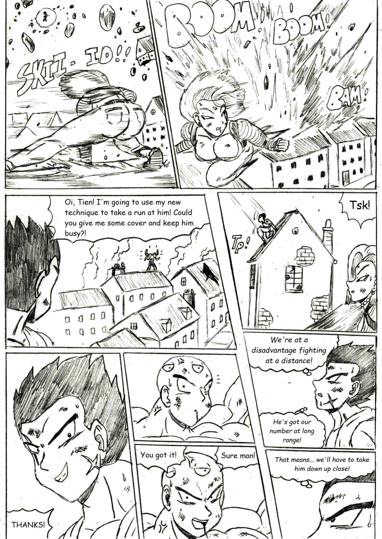 [TheWriteFiction] Dragonball Z Golden Age - Chapter 5 - Teamwork