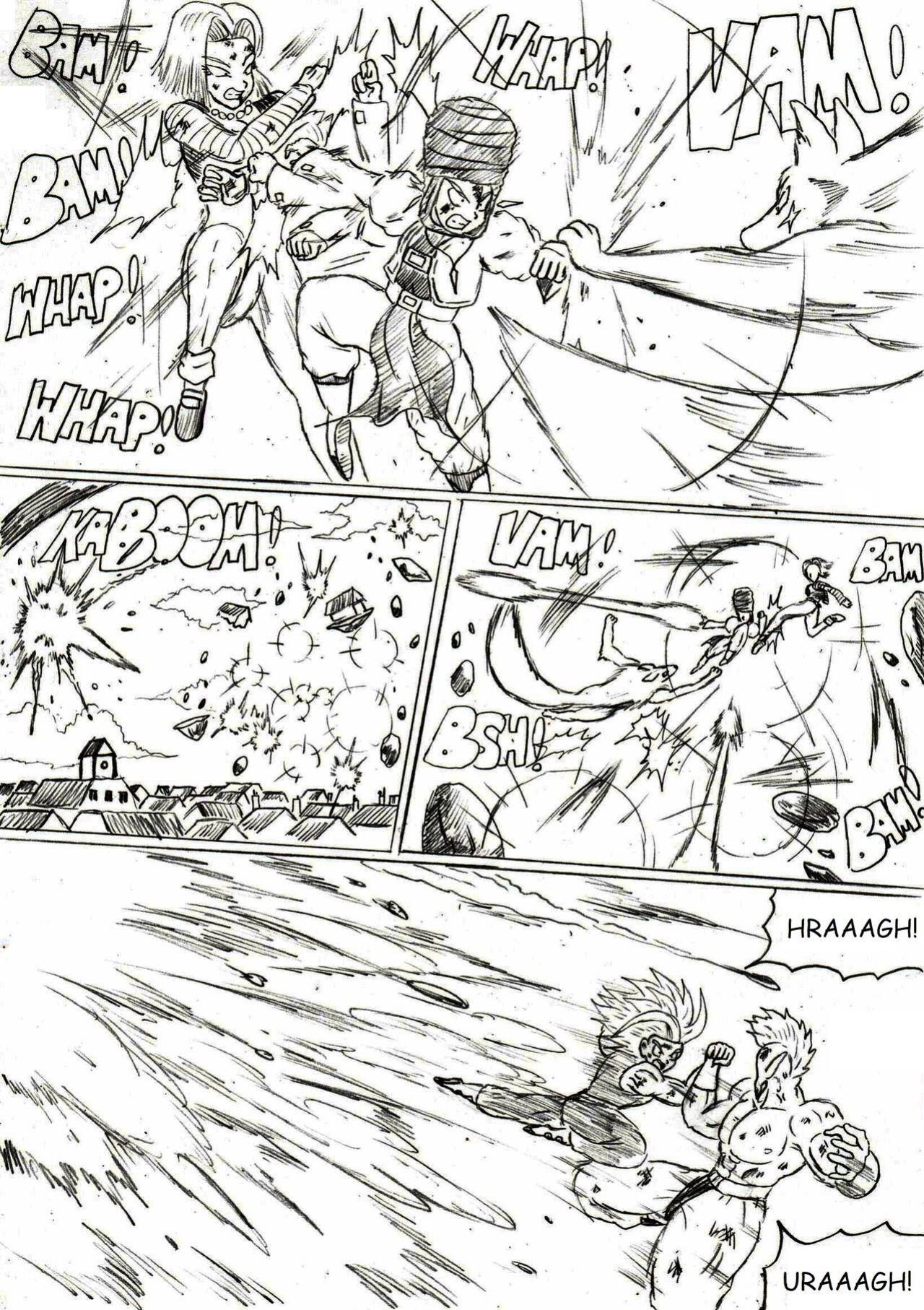 [TheWriteFiction] Dragonball Z Golden Age - Chapter 5 - Teamwork