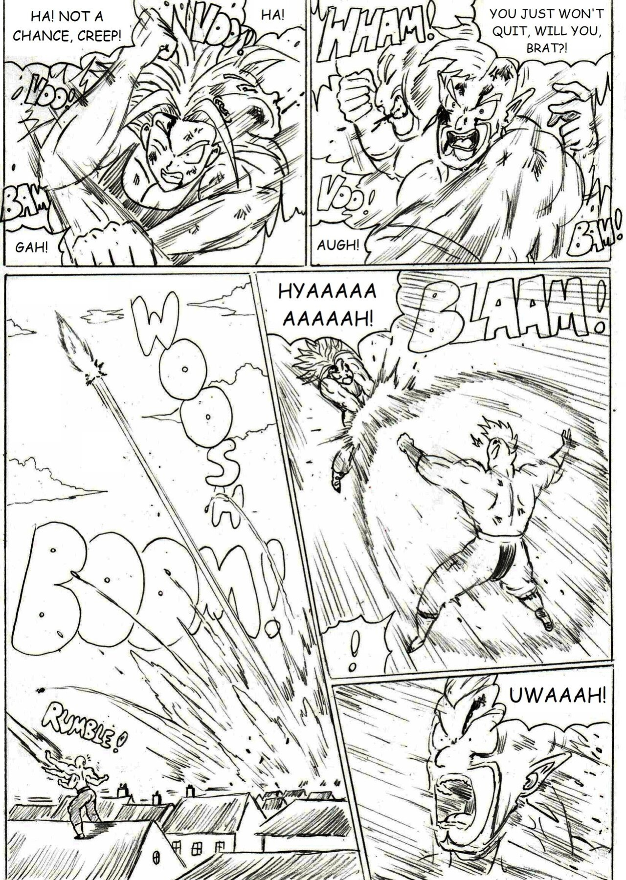 [TheWriteFiction] Dragonball Z Golden Age - Chapter 5 - Teamwork