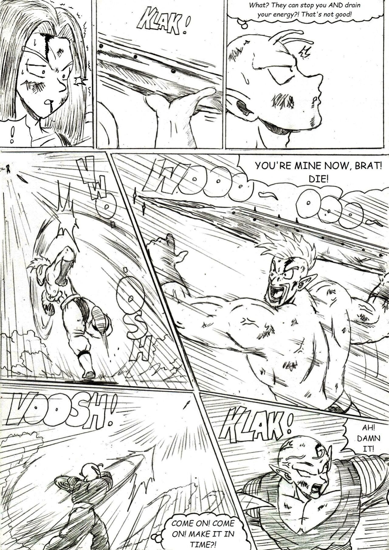 [TheWriteFiction] Dragonball Z Golden Age - Chapter 5 - Teamwork