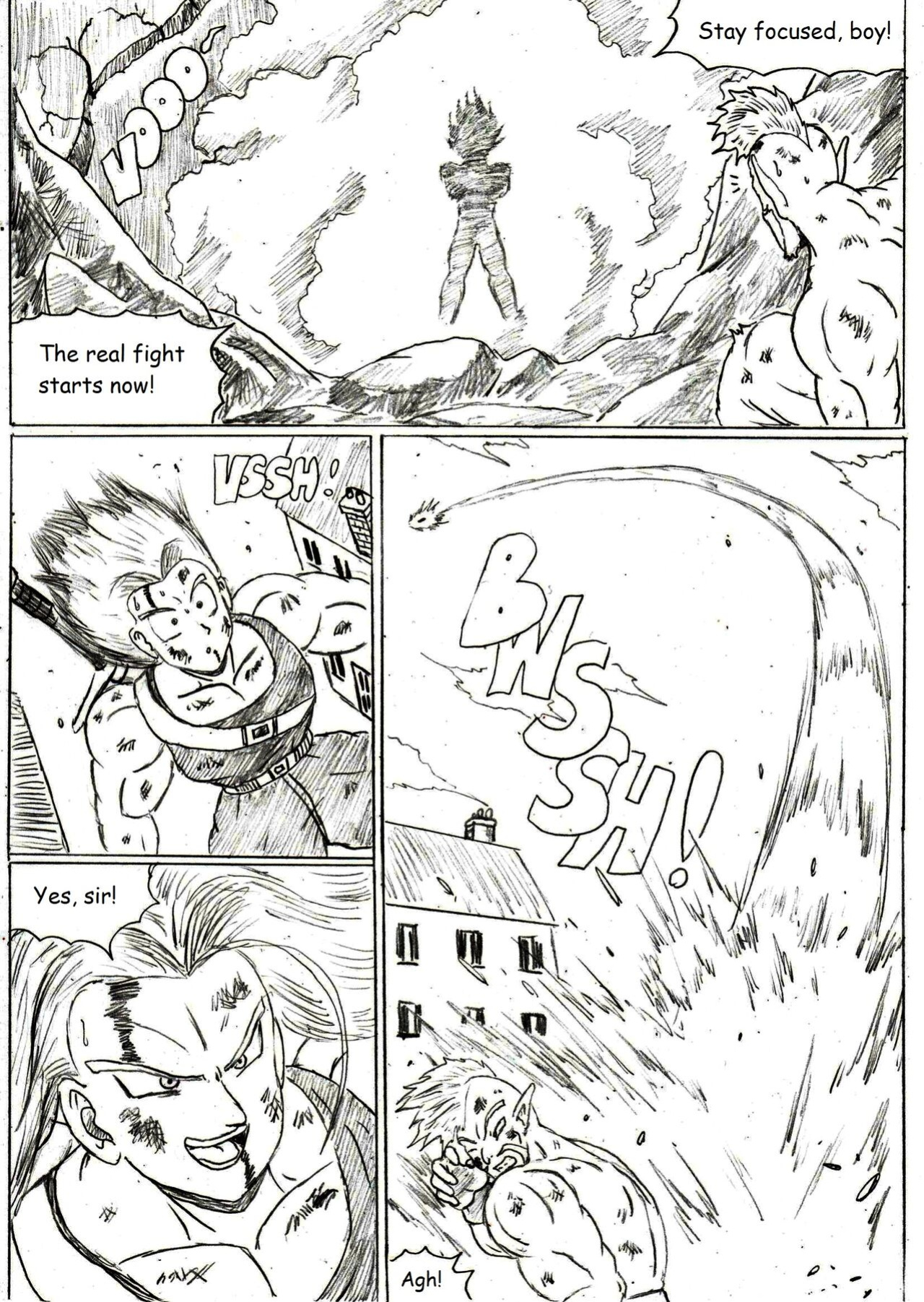 [TheWriteFiction] Dragonball Z Golden Age - Chapter 5 - Teamwork