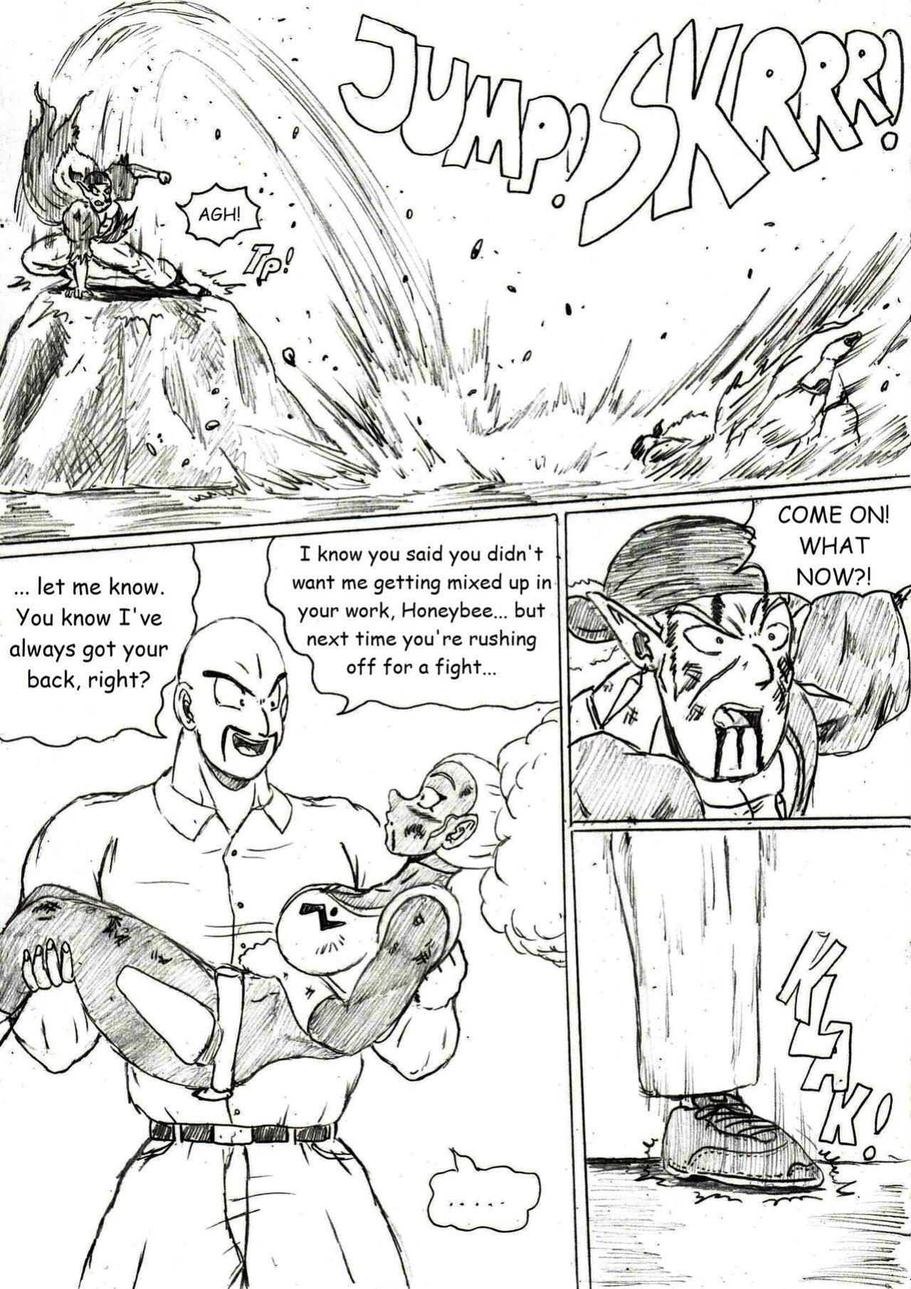 [TheWriteFiction] Dragonball Z Golden Age - Chapter 5 - Teamwork