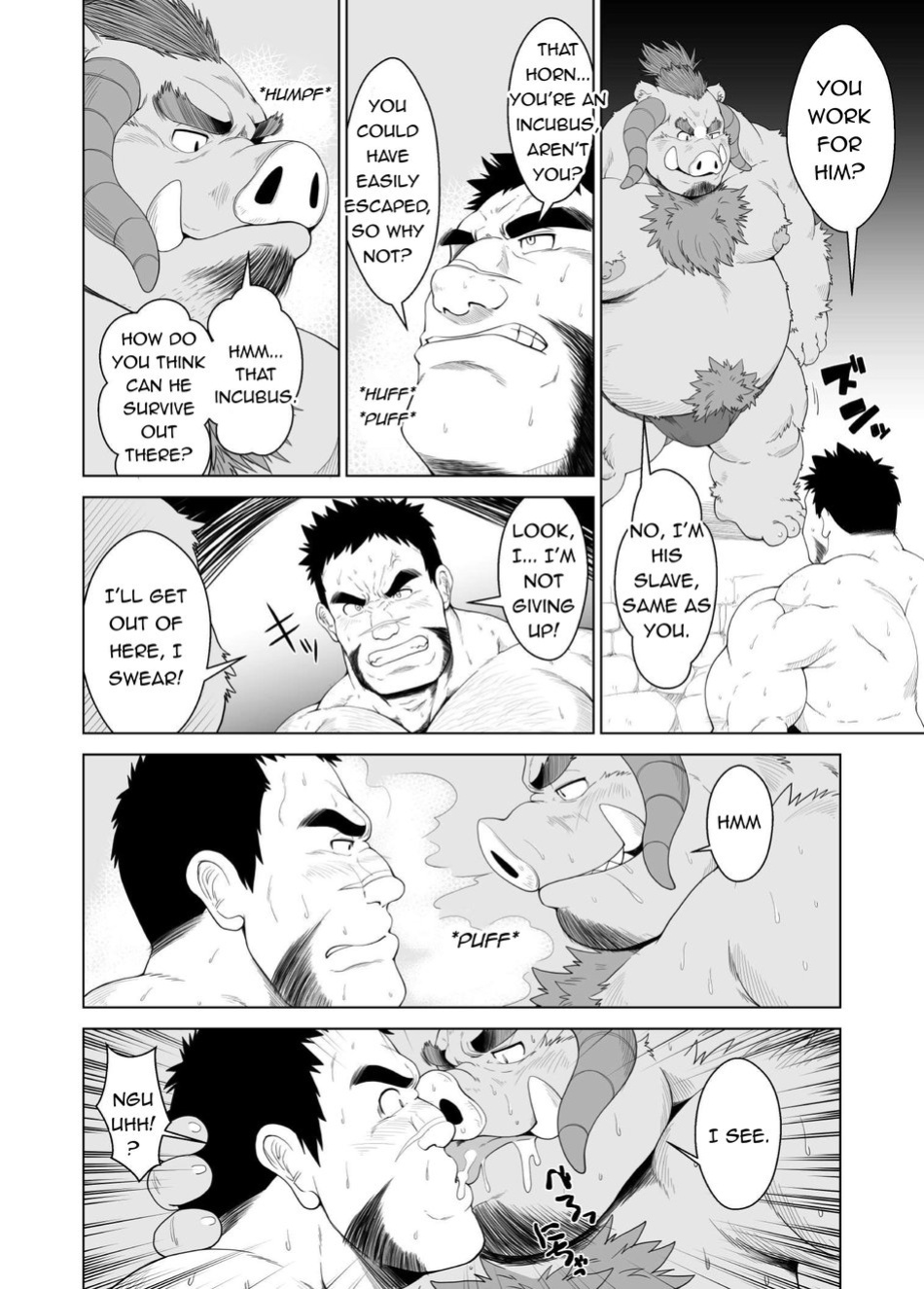 [Bear Tail (Chobikuma)] Buta Inma | Pig Incubus [Gachidebu]