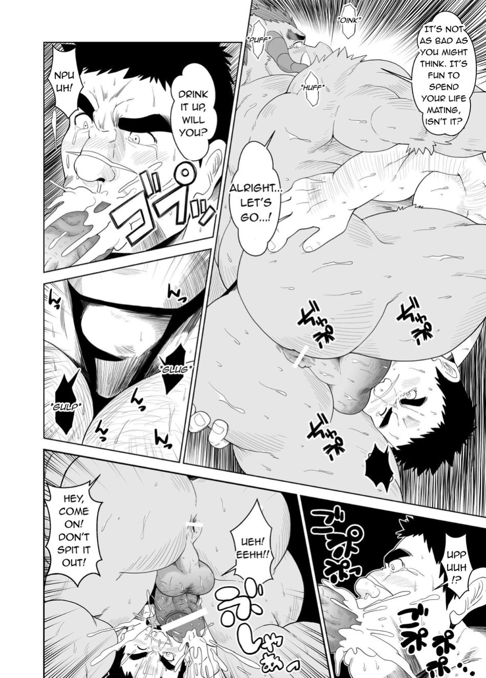 [Bear Tail (Chobikuma)] Buta Inma | Pig Incubus [Gachidebu]