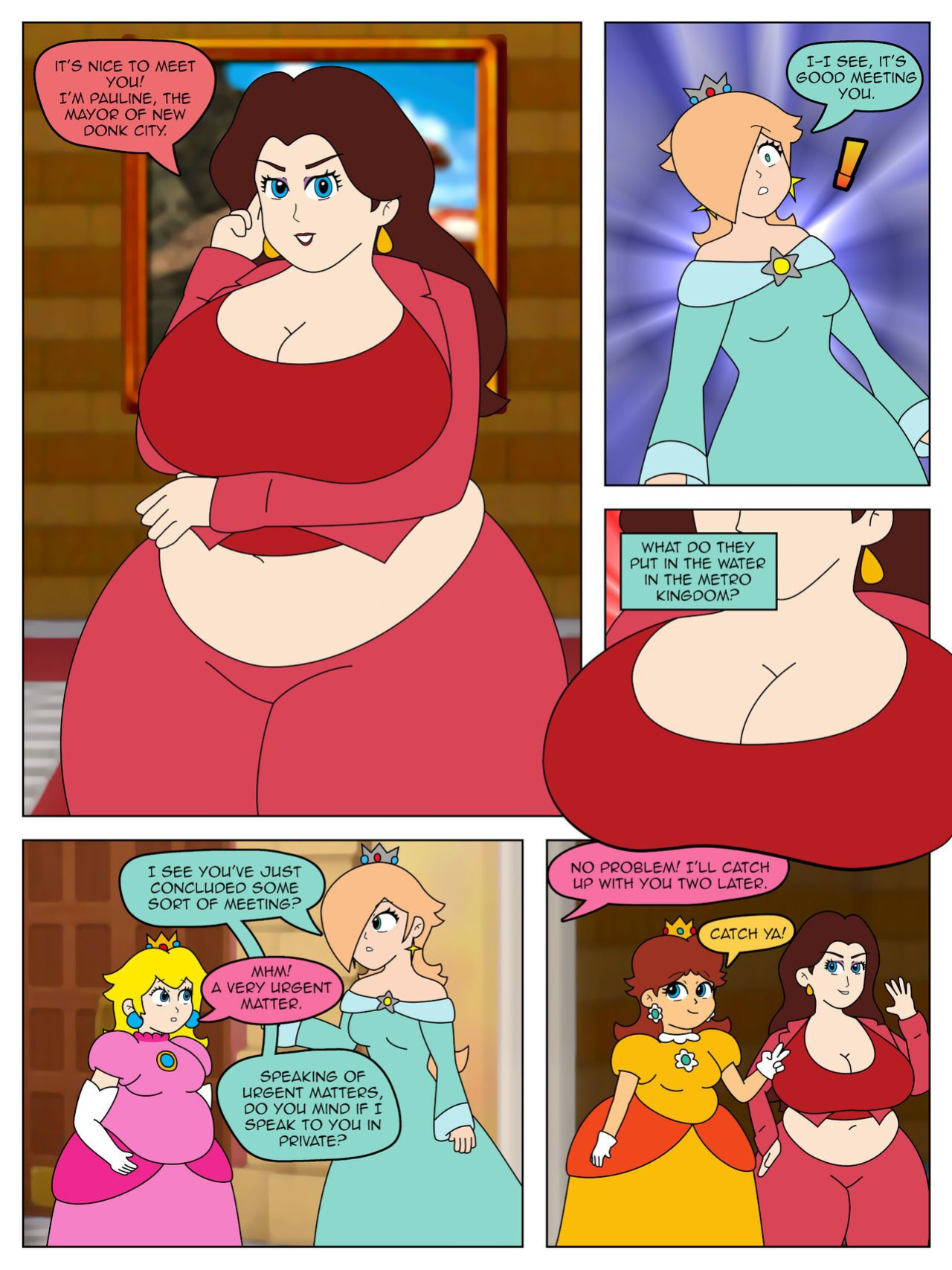 Rosalina and the Prankster Comet