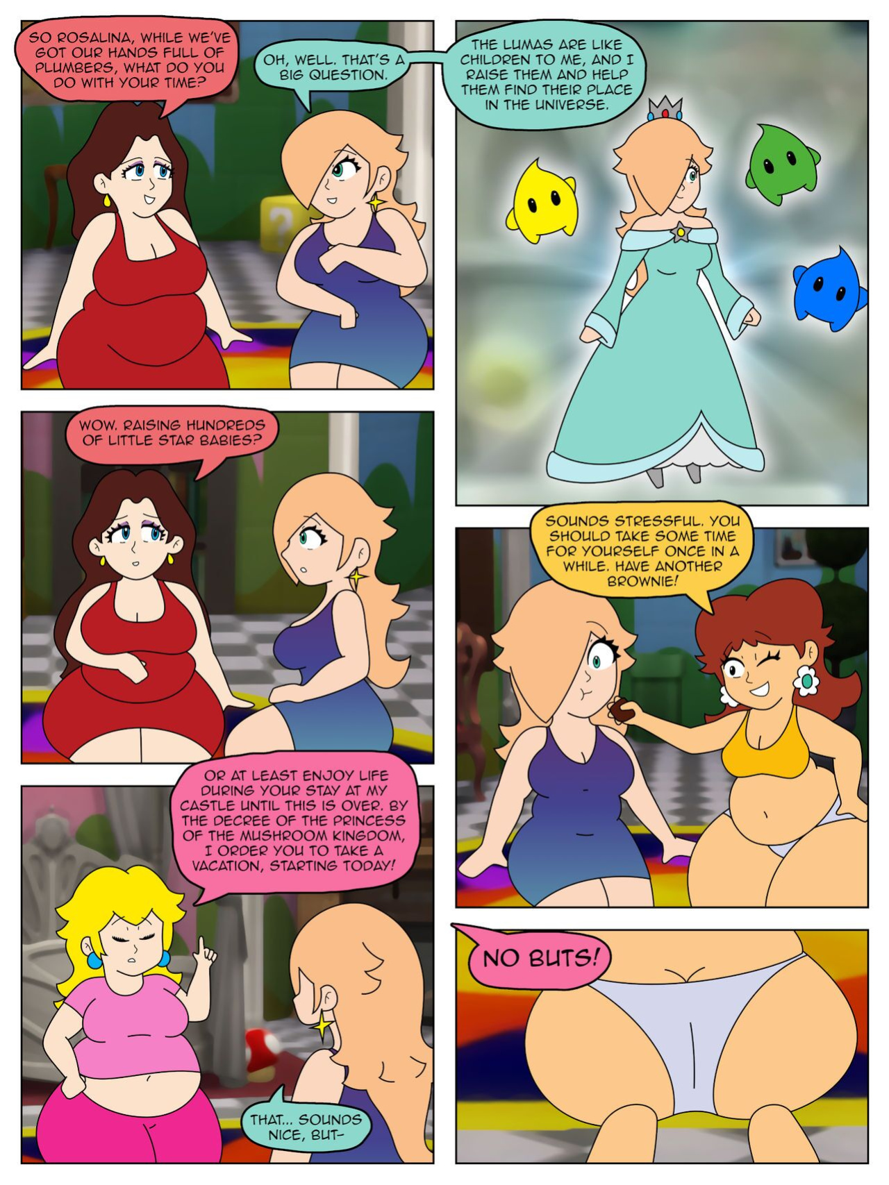Rosalina and the Prankster Comet