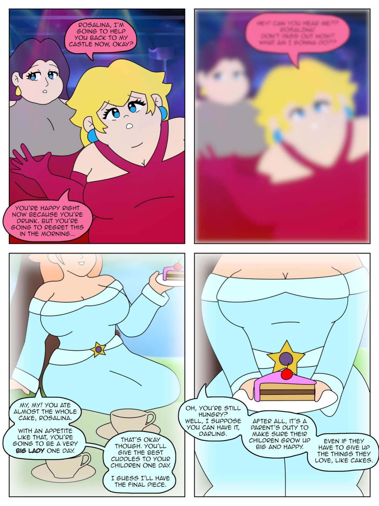 Rosalina and the Prankster Comet