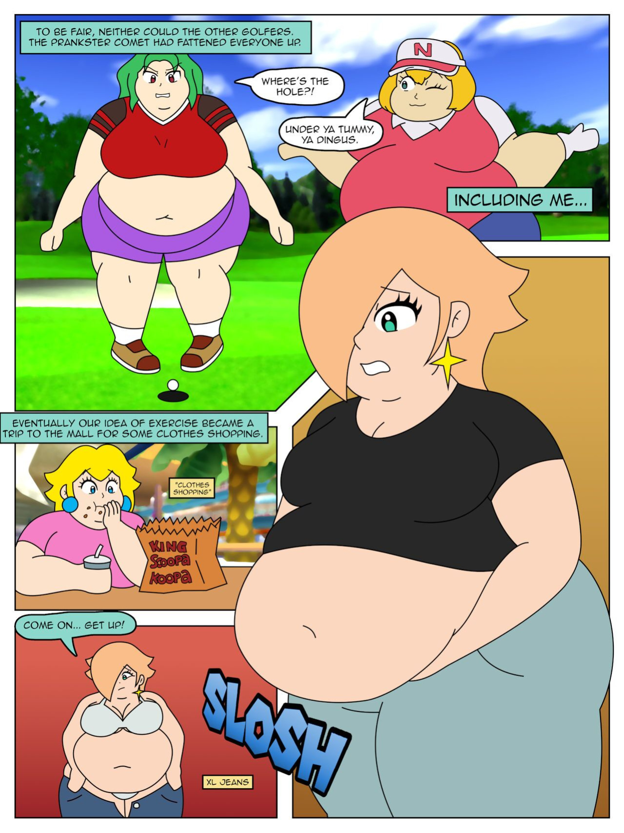 Rosalina and the Prankster Comet