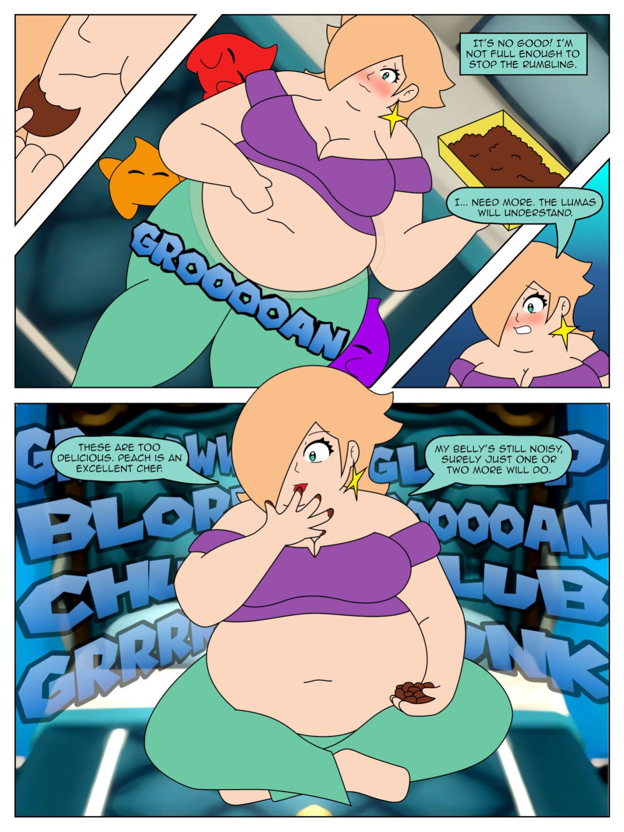 Rosalina and the Prankster Comet
