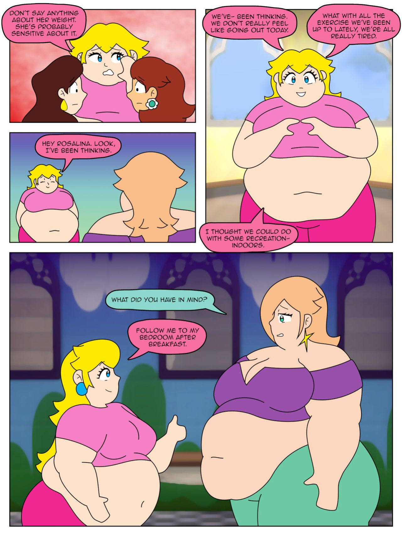 Rosalina and the Prankster Comet
