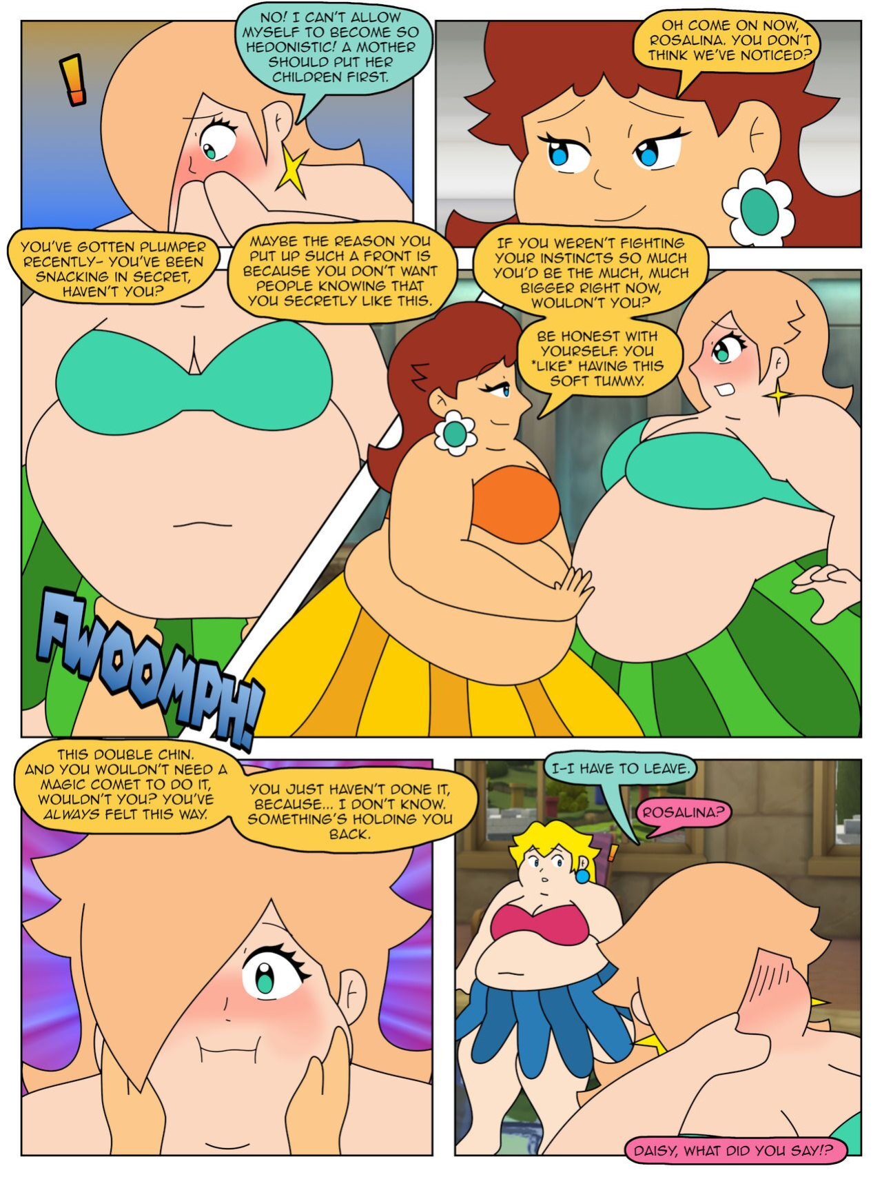 Rosalina and the Prankster Comet
