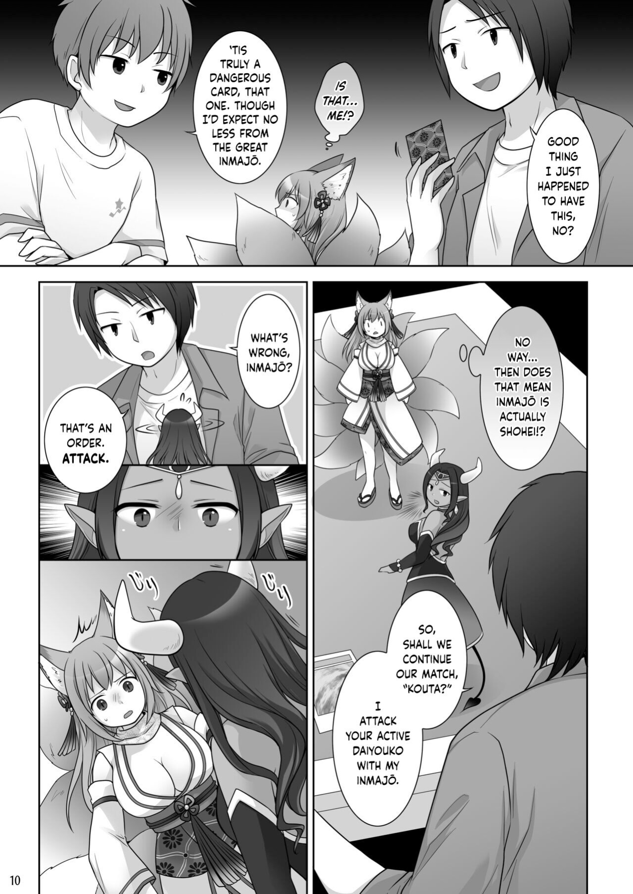 Soul Swap ~ We whose Bodies were Stolen by the Spirits of the Cards ~ ("Kankon no Gi" ~ Card no Seirei ni Karada o Ubawareta Oretachi ~) [Chabatake ni Haeta Takenoko (Kuratsuka Riko, Iga Senpuki)]