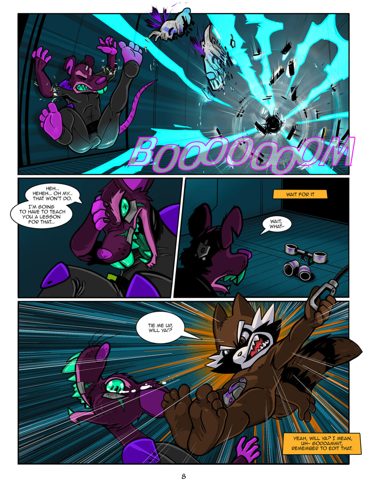 [ImpXimon] Rocket Raccoon Retro Comic