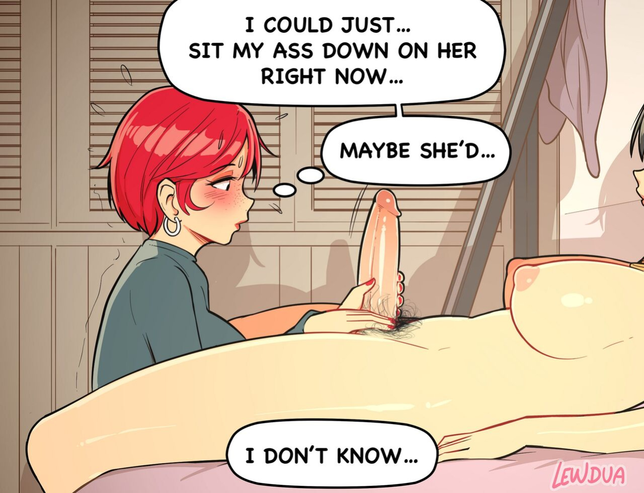 [Lewdua] Way to the Lewdies Apartment pt.6-7 (hairy)