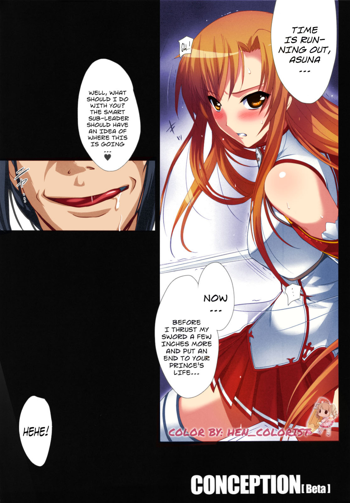 (COMIC1☆7) [Zankirow (Onigirikun)] PILE EDGE CONCEPTION [NEXUS] (Sword Art Online) [Maipantsu, Prupriprupri] [Colorized]