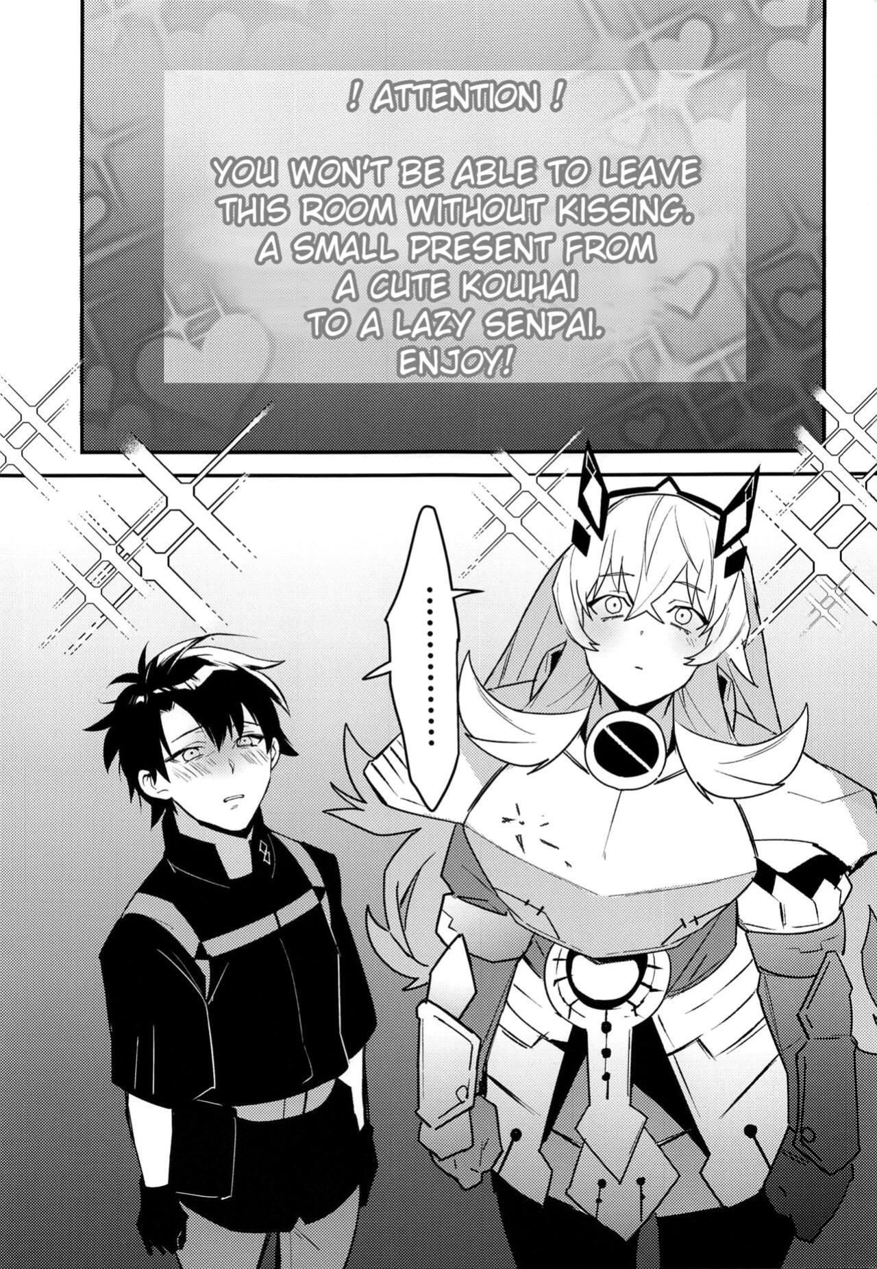 (C100) [Ash wing (Makuro)] Kimi to Kiss Shinai to Derarenai Heya (Fate/Grand Order)