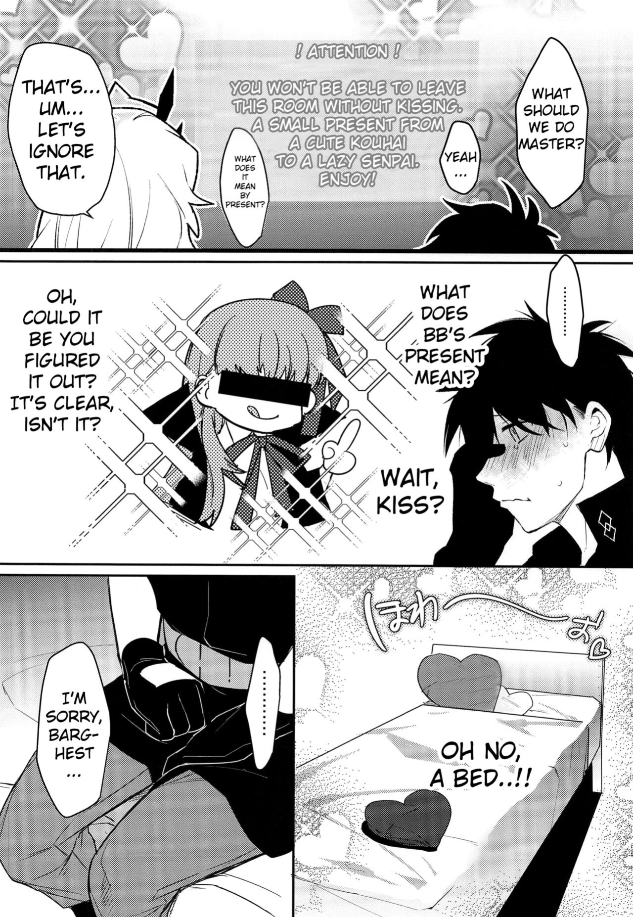 (C100) [Ash wing (Makuro)] Kimi to Kiss Shinai to Derarenai Heya (Fate/Grand Order)