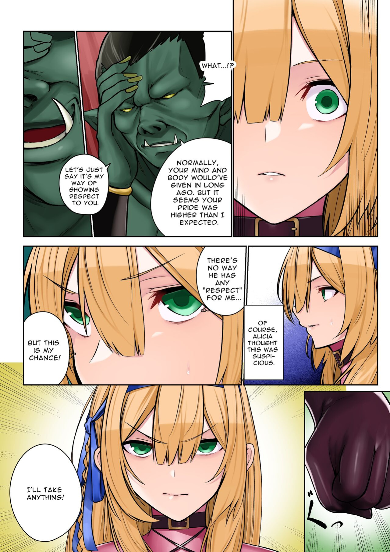 [Seika Kairaku Shoten (Erutoria, Jurai, Sayori)] Himekishi Alicia no Junan -Orc-sama wa Himekishi o Tsukaima ni Shitai-