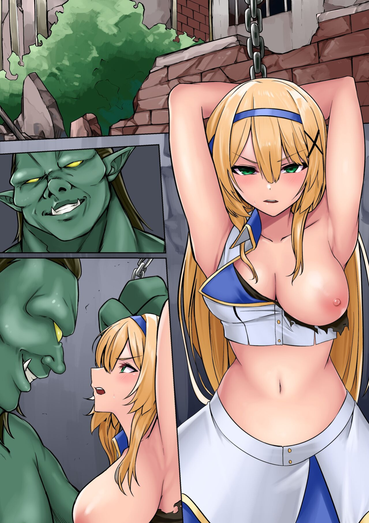 [Seika Kairaku Shoten (Erutoria, Jurai, Sayori)] Himekishi Alicia no Junan -Orc-sama wa Himekishi o Tsukaima ni Shitai-