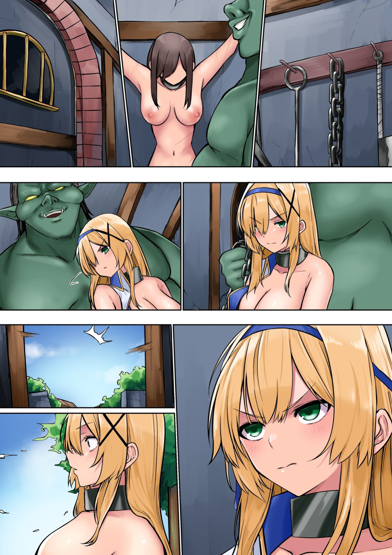 [Seika Kairaku Shoten (Erutoria, Jurai, Sayori)] Himekishi Alicia no Junan -Orc-sama wa Himekishi o Tsukaima ni Shitai-