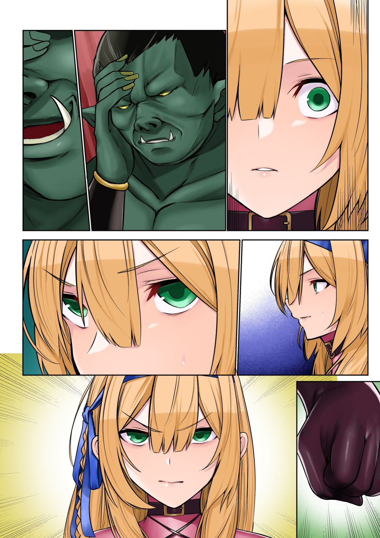 [Seika Kairaku Shoten (Erutoria, Jurai, Sayori)] Himekishi Alicia no Junan -Orc-sama wa Himekishi o Tsukaima ni Shitai-