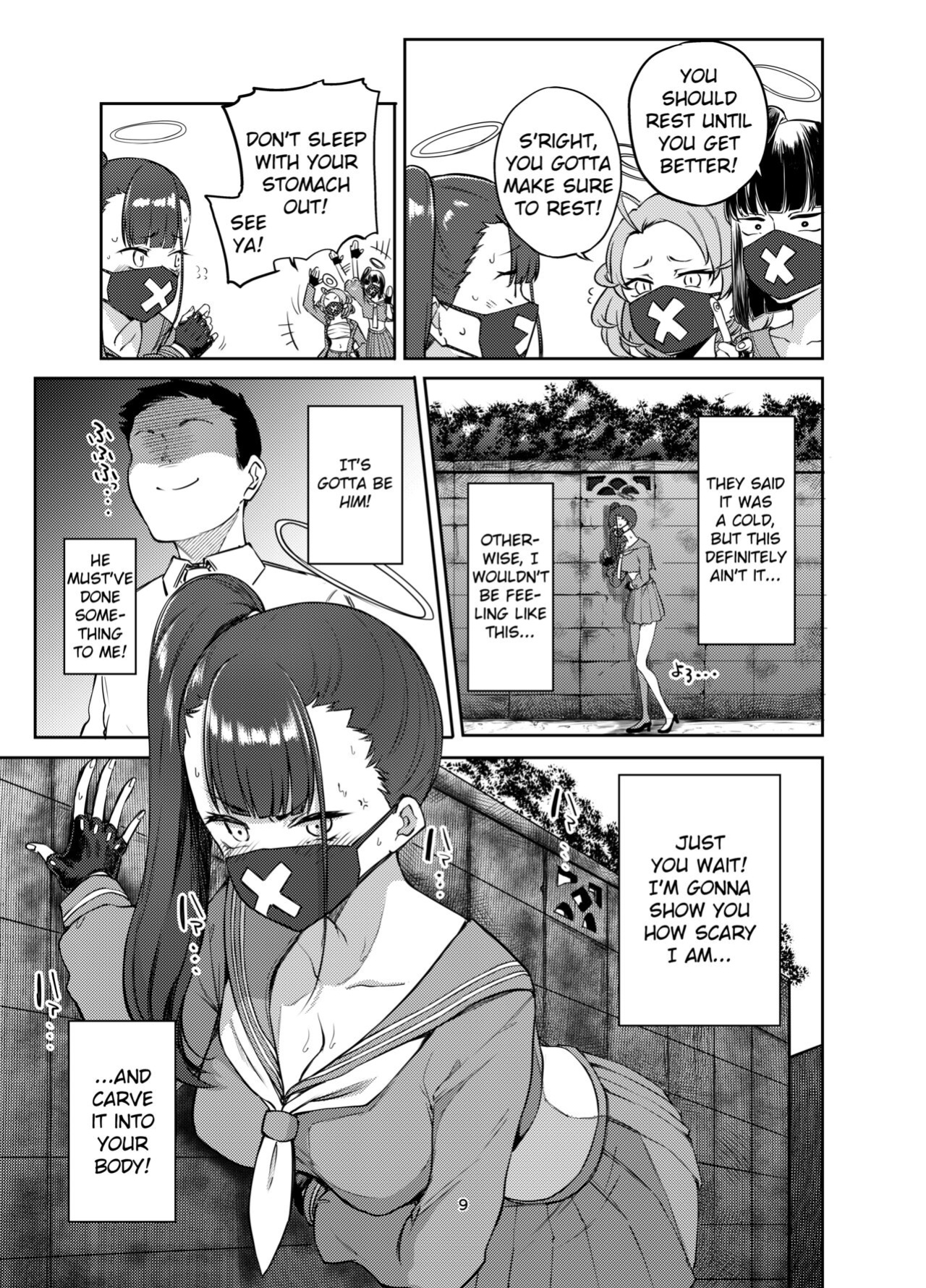 [Triple Luck (Miyoshi)] Sukeban Oshioki-bu | Miss Delinquent's Punishment Club (Blue Archive) [Douzo Lad Translations]