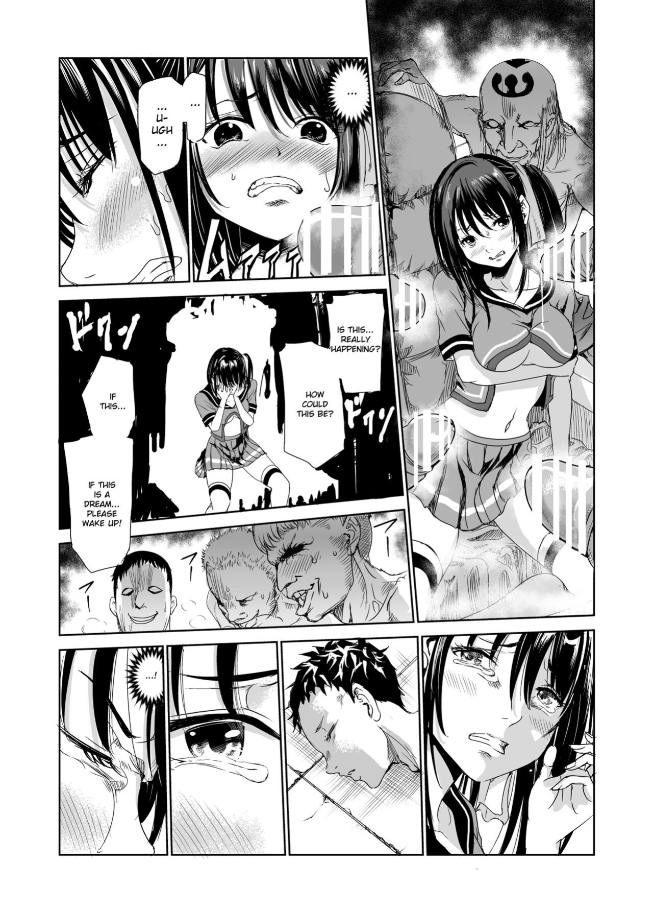 [Raid Socks (Tricky)] Tsuyagari Mura 1 ~Kareshi o Mamoru Tame Hikyou no Mura de Kyousei Gohoushi & NTR Sex~ [RuruScanlations]