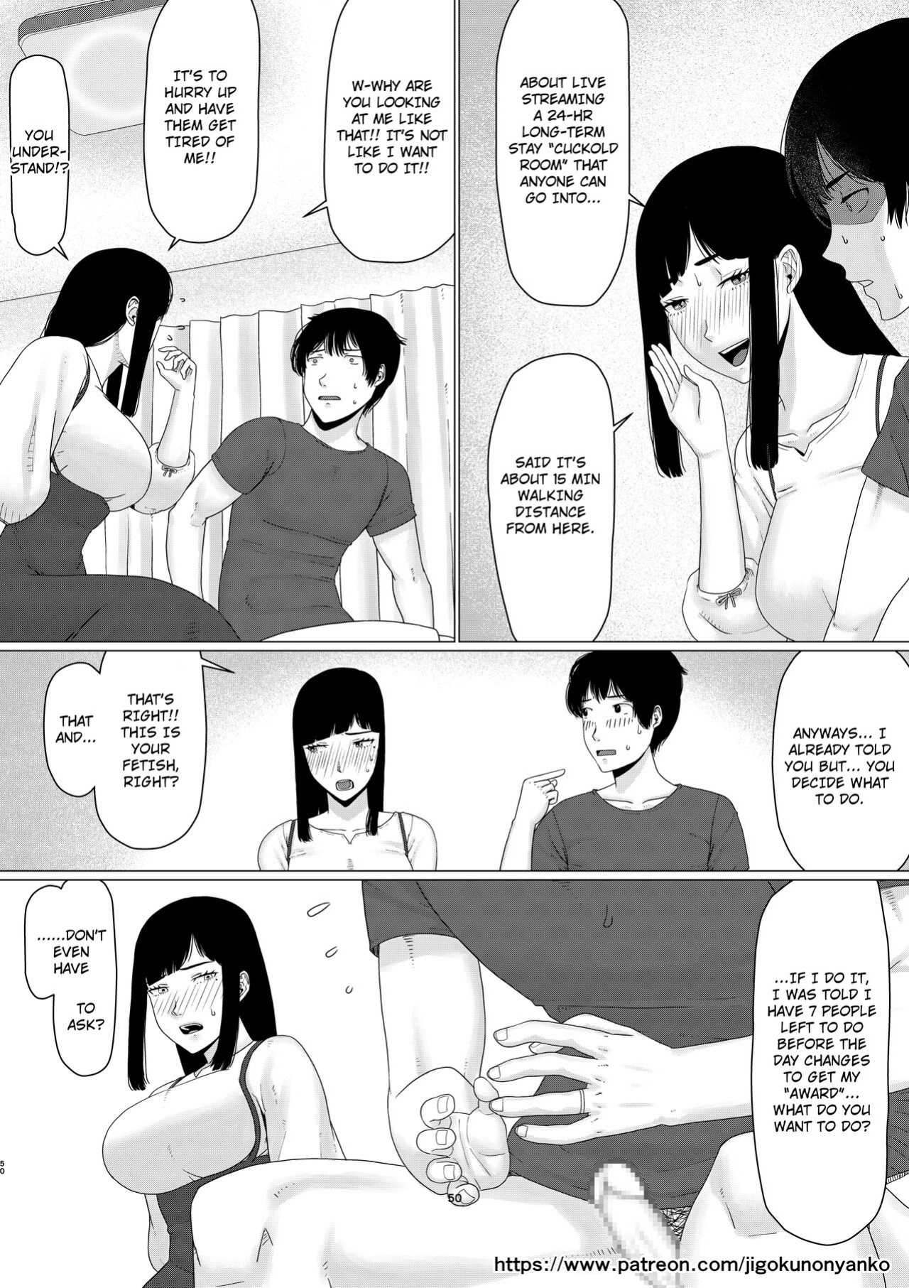 [Jigoku no Nyanko] Chieri-san wa Makerarenai! 3 Otto Kounin de Dare no Seishi demo Jusei suru Hentai Benki Dai 1-kan | Chieri-san Never Gives Up! 3 Perverted toilet wife who fertilizes anyone's sperm with her husband's approval [Part-1]