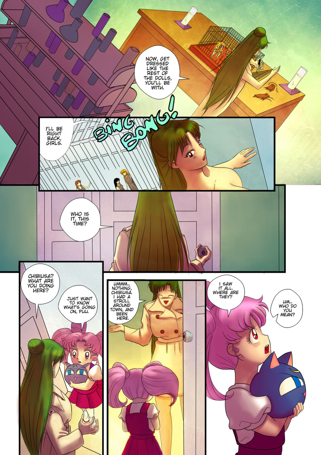[Mercomix] The Senshi Dolls