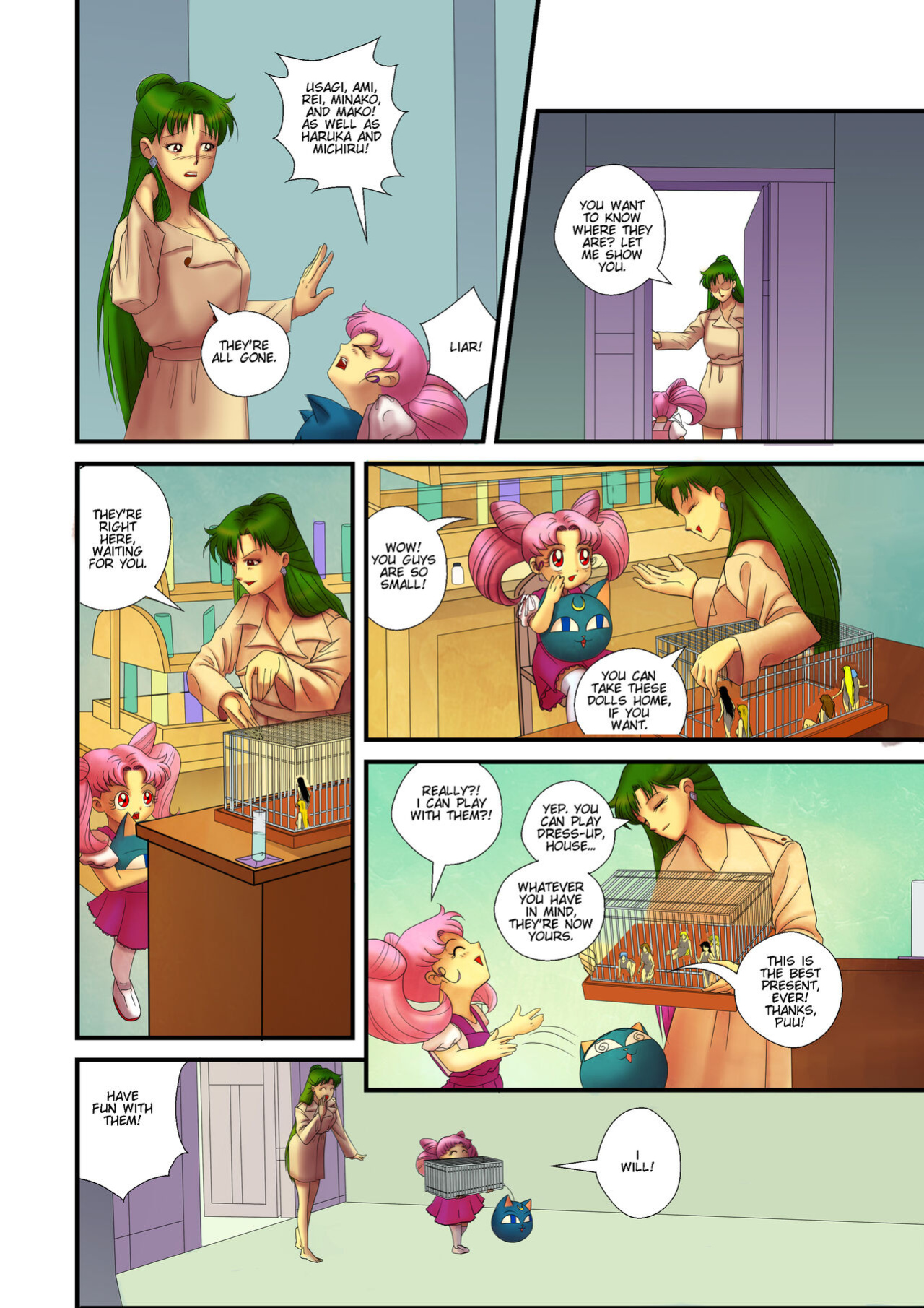 [Mercomix] The Senshi Dolls