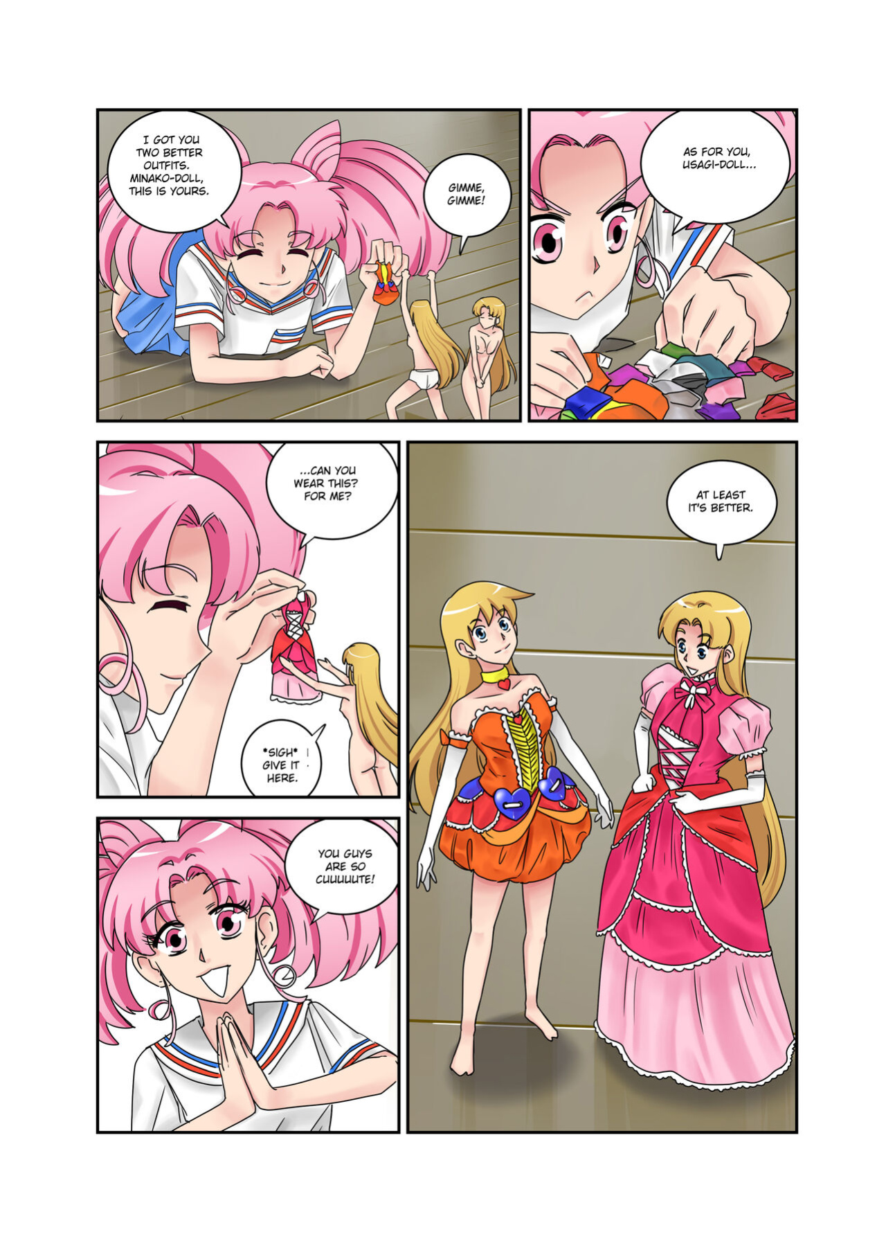 [Mercomix] The Senshi Dolls