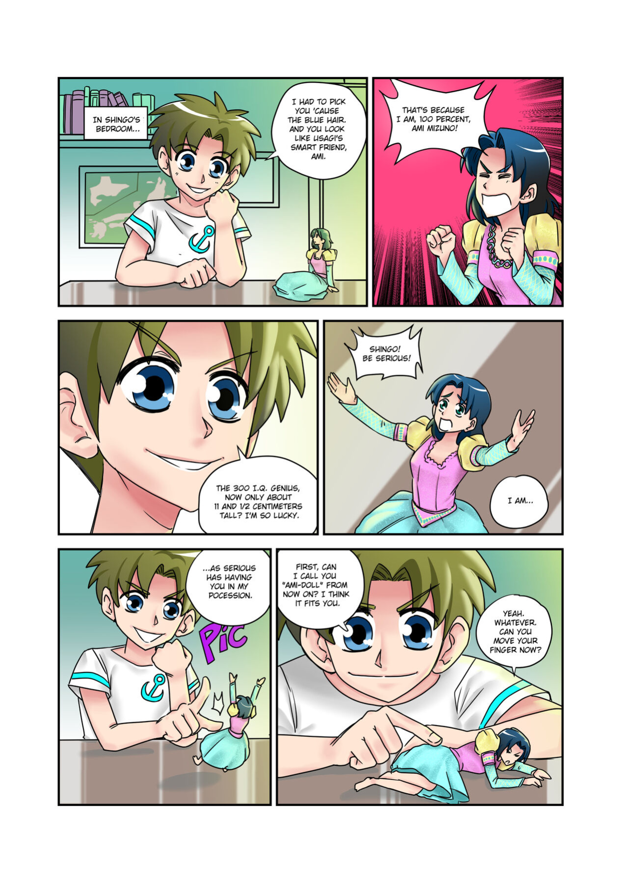 [Mercomix] The Senshi Dolls