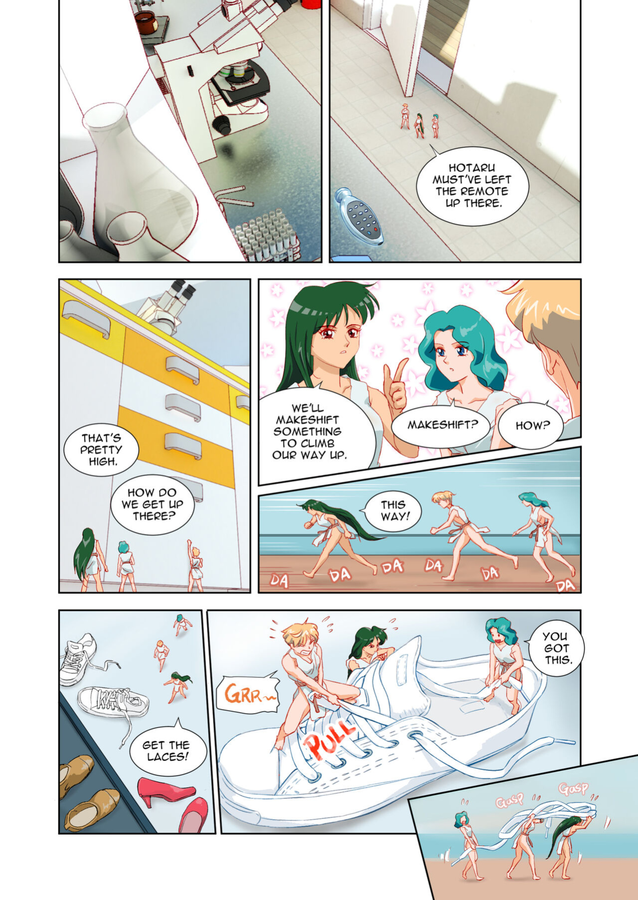 [Mercomix] The Senshi Dolls