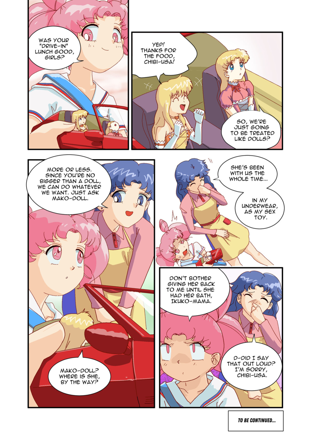 [Mercomix] The Senshi Dolls