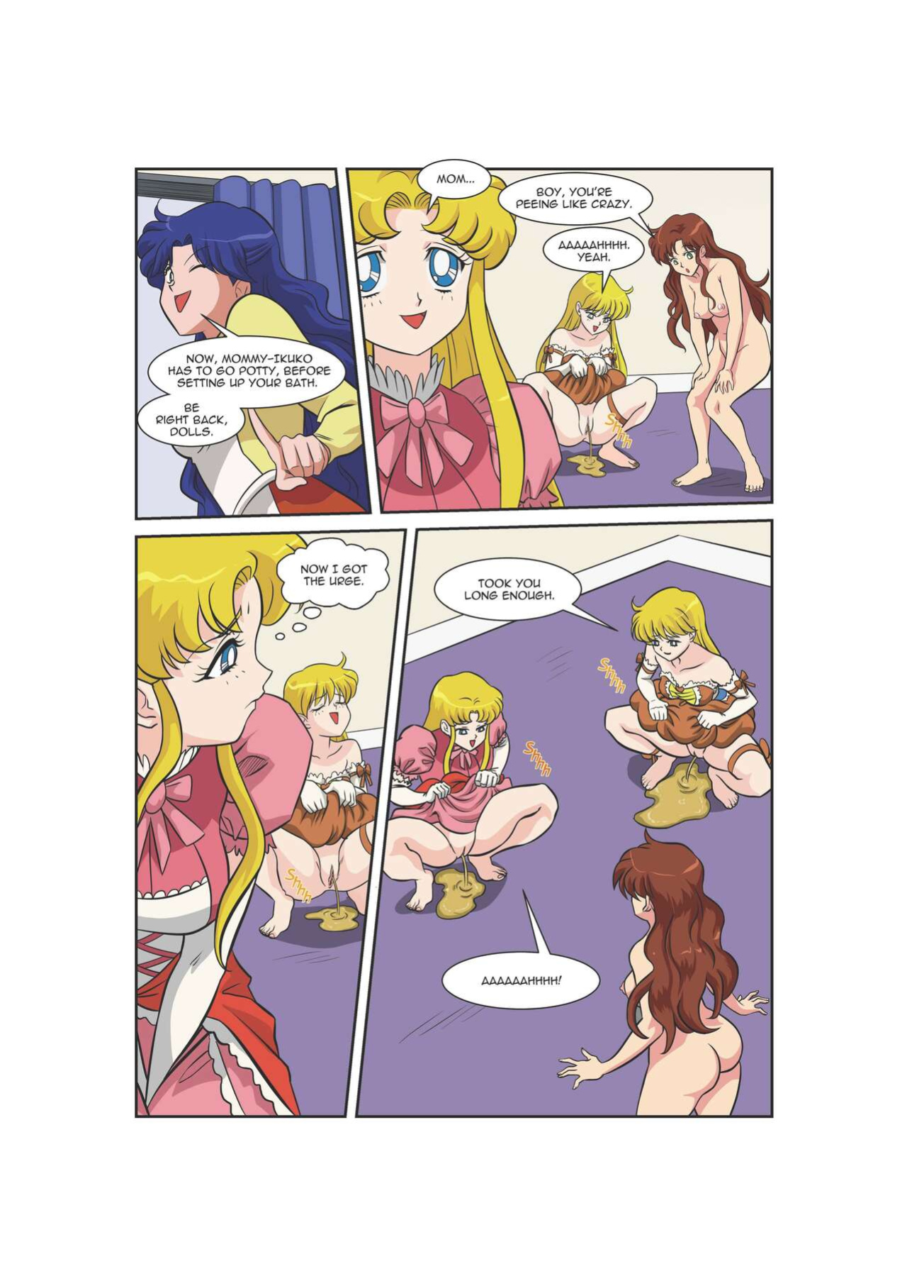 [Mercomix] The Senshi Dolls