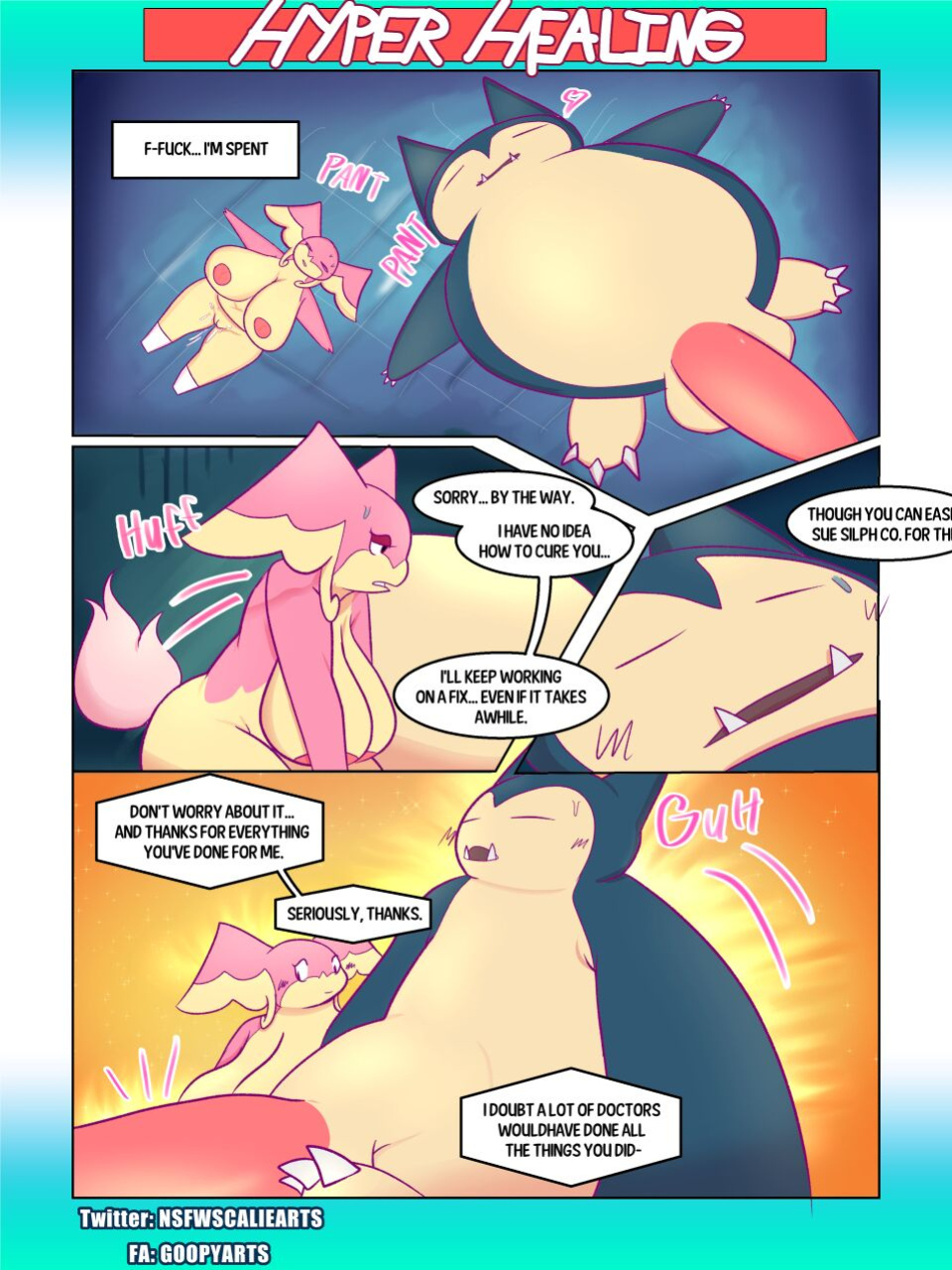[ScalieArts] Hyper Healing 1-3 (Pokemon)