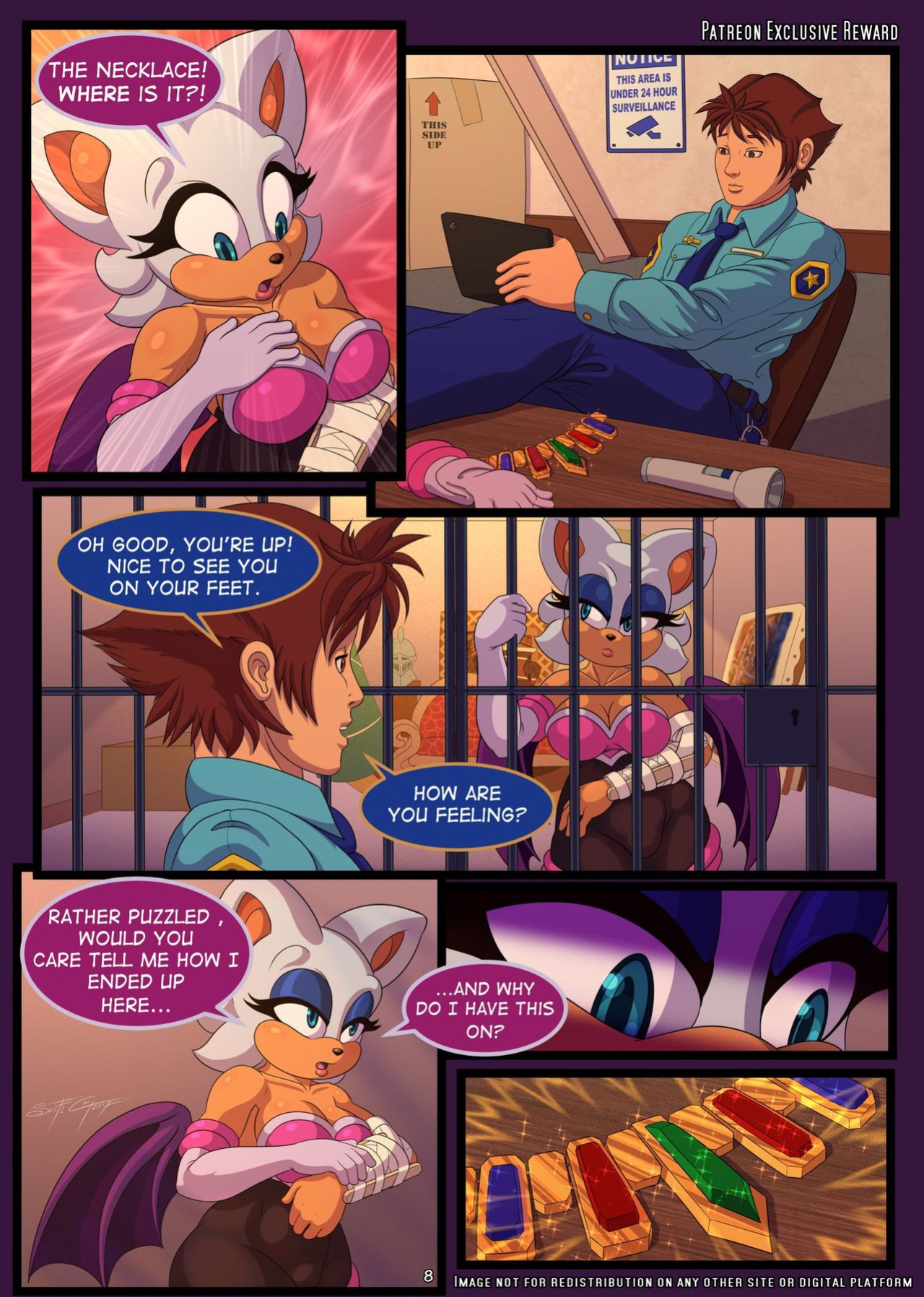 [SciFiCat] Night of The White Bat (Sonic The Hedgehog)