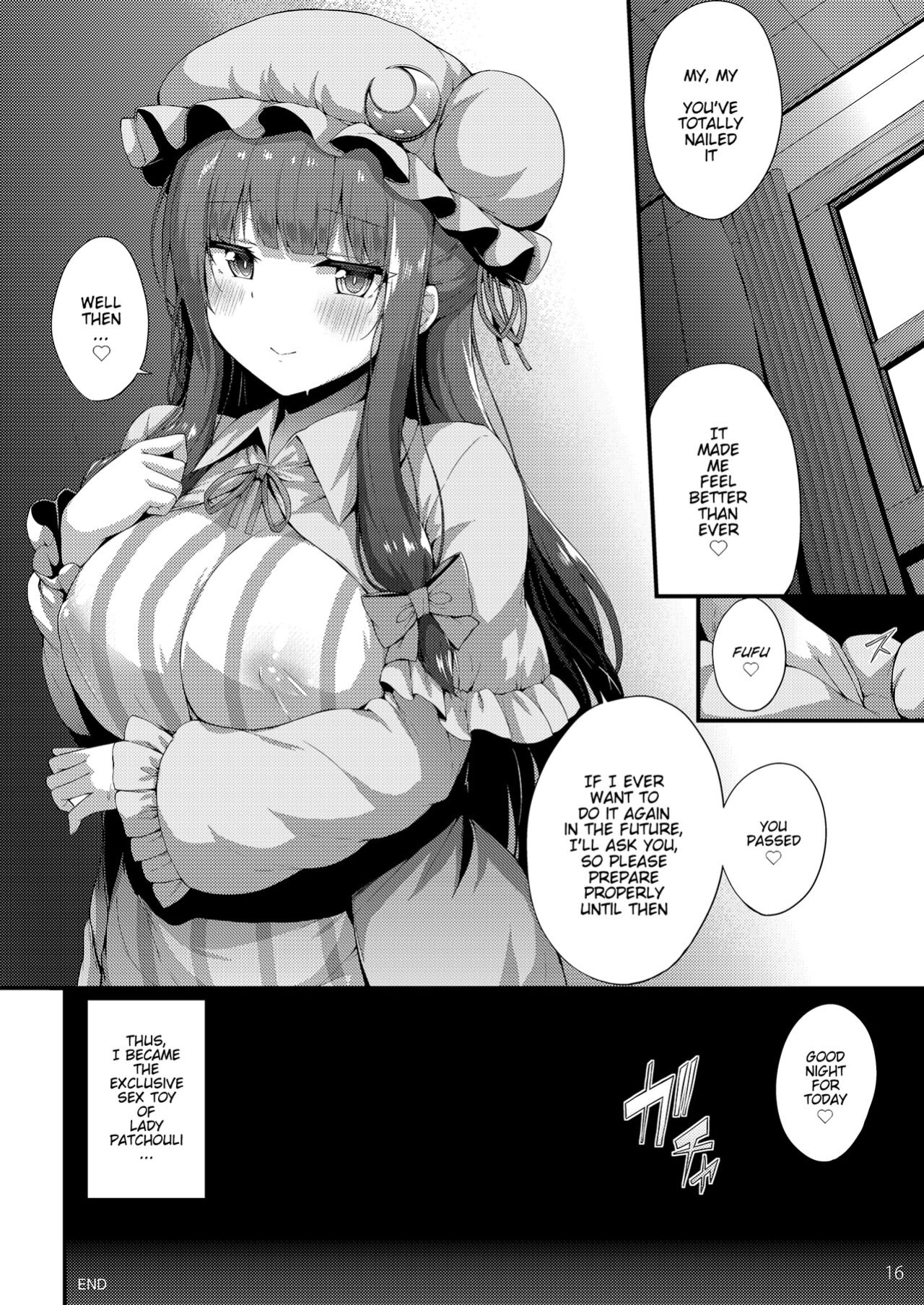 [YuKi-IRo (Yukiusagi.)] Patchouli-sama wa Yokkyuu Fuman (Touhou Project)