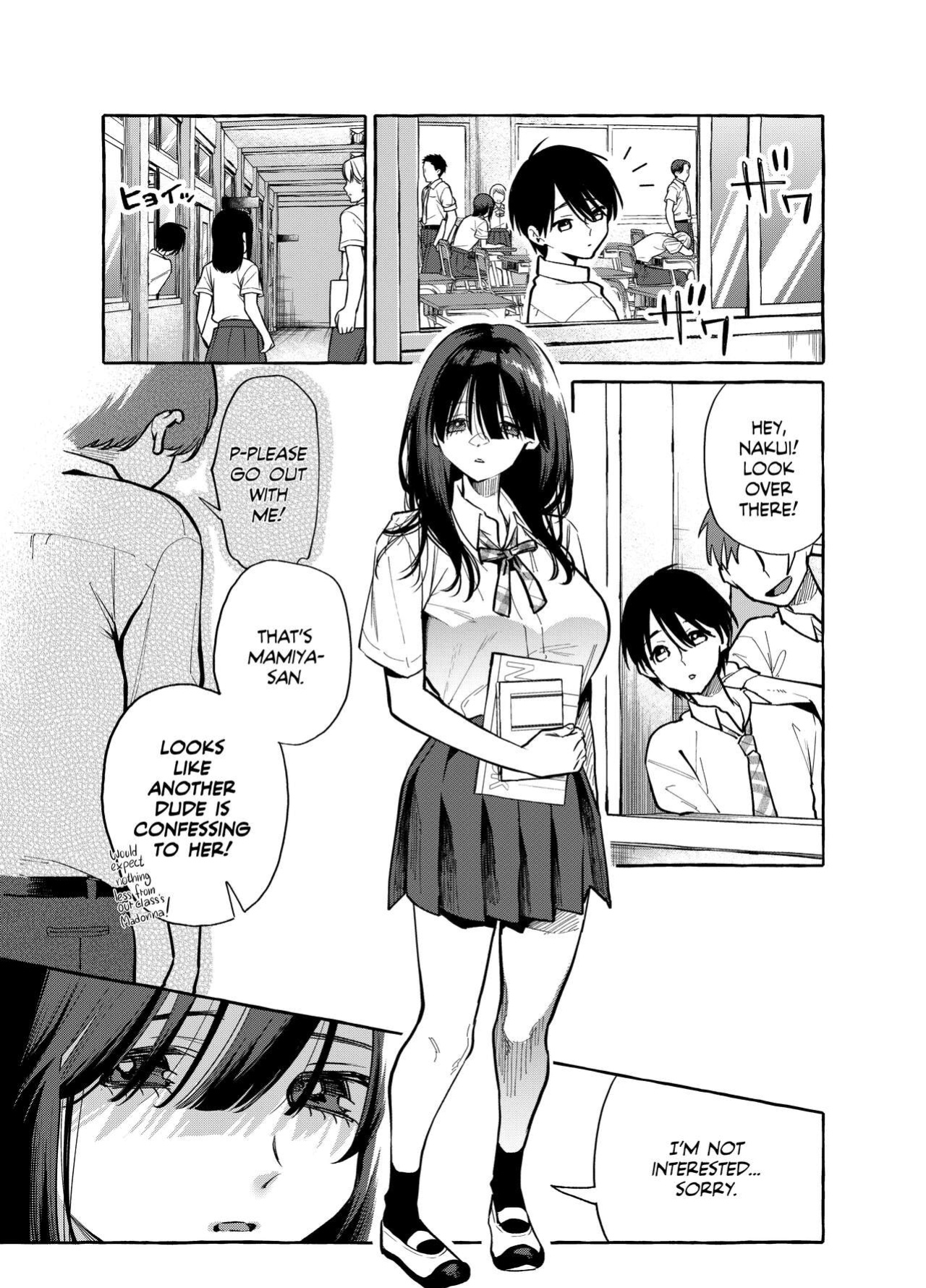 [Konoshiro Shinko (Yamagara Tasuku, Karasuma Yayoi)] Tonari no Seki no Mamiya-san - Mamiya shows off her boobs. [Team Rabu2]