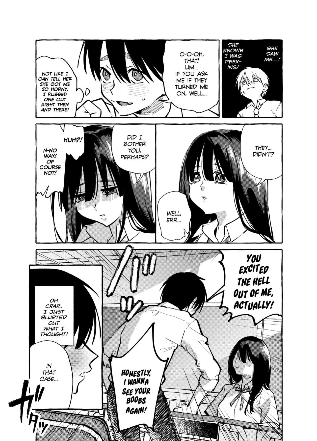 [Konoshiro Shinko (Yamagara Tasuku, Karasuma Yayoi)] Tonari no Seki no Mamiya-san - Mamiya shows off her boobs. [Team Rabu2]