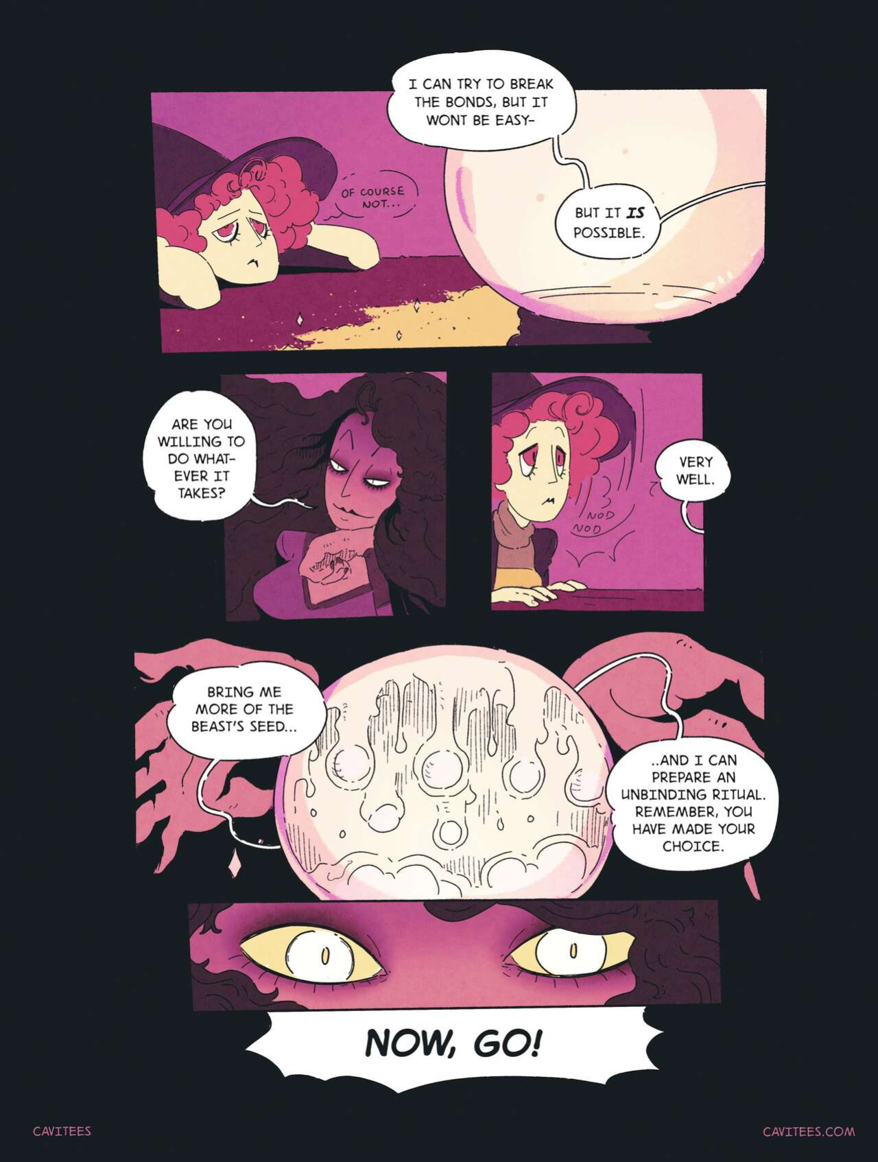 [Cavitees] Witching Hour, Foul Play + Epilogue