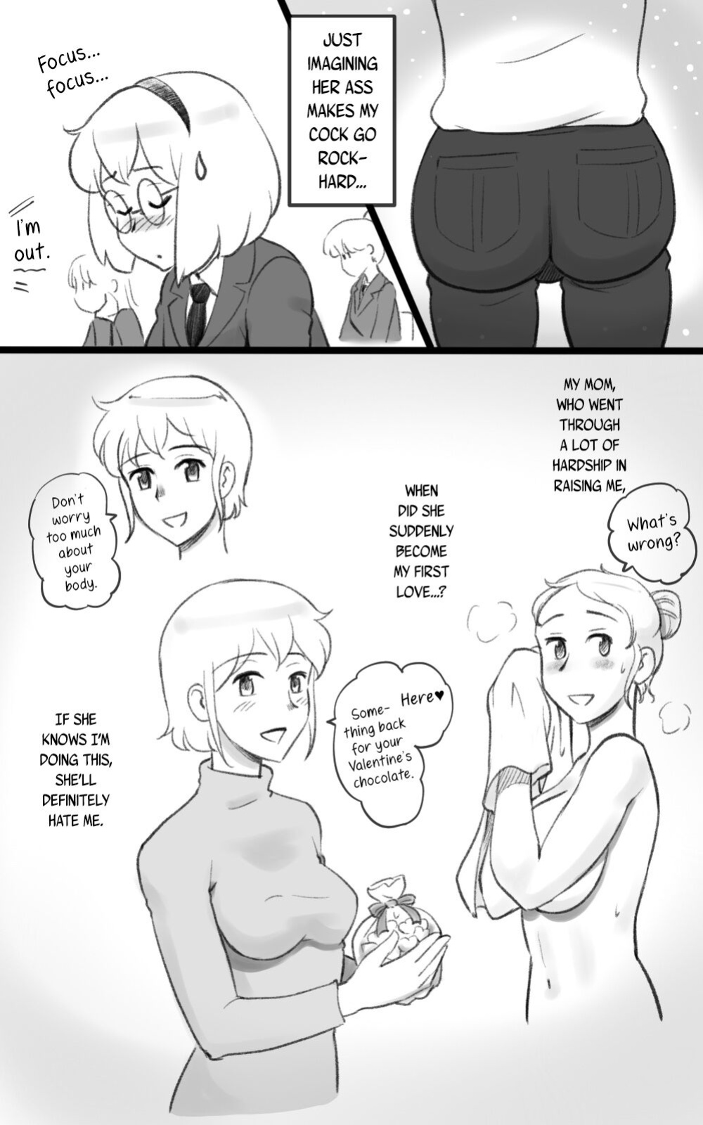 [pink-noise (Mizuiro Megane)] Futakoi ~Futanari Musume wa Mama ni Koi o Suru~ | Futakoi ~A Futanari Daughter's Love For Her Mother~ [DKKMD Translations]
