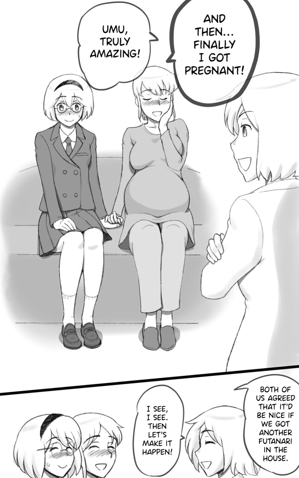 [pink-noise (Mizuiro Megane)] Futakoi ~Futanari Musume wa Mama ni Koi o Suru~ | Futakoi ~A Futanari Daughter's Love For Her Mother~ [DKKMD Translations]