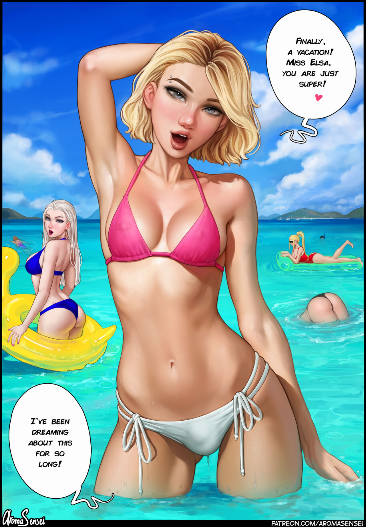 Hot Holidays at Frozen Inc [Aroma Sensei] Futa